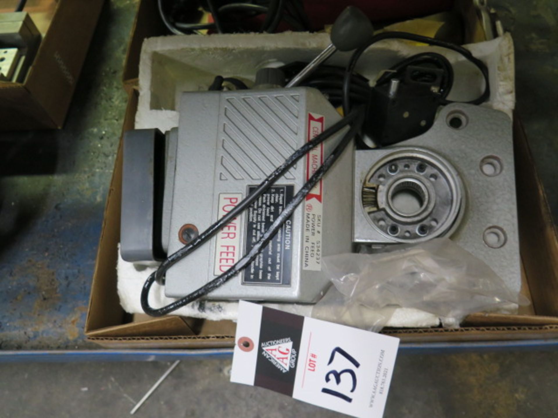 Power Feed Unit (For Vertical Mills) (SOLD AS-IS - NO WARRANTY)