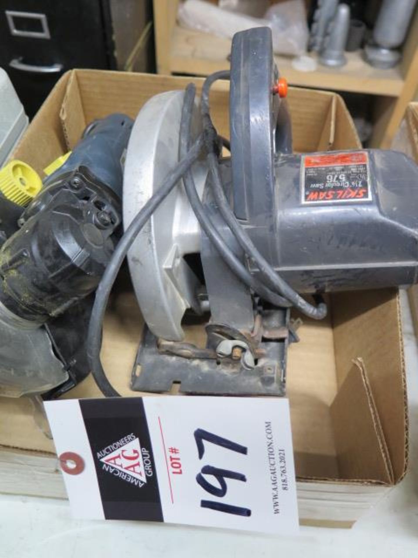 Skilsaw Circular Saw and Chicago Double-Cut Saw (SOLD AS-IS - NO WARRANTY)