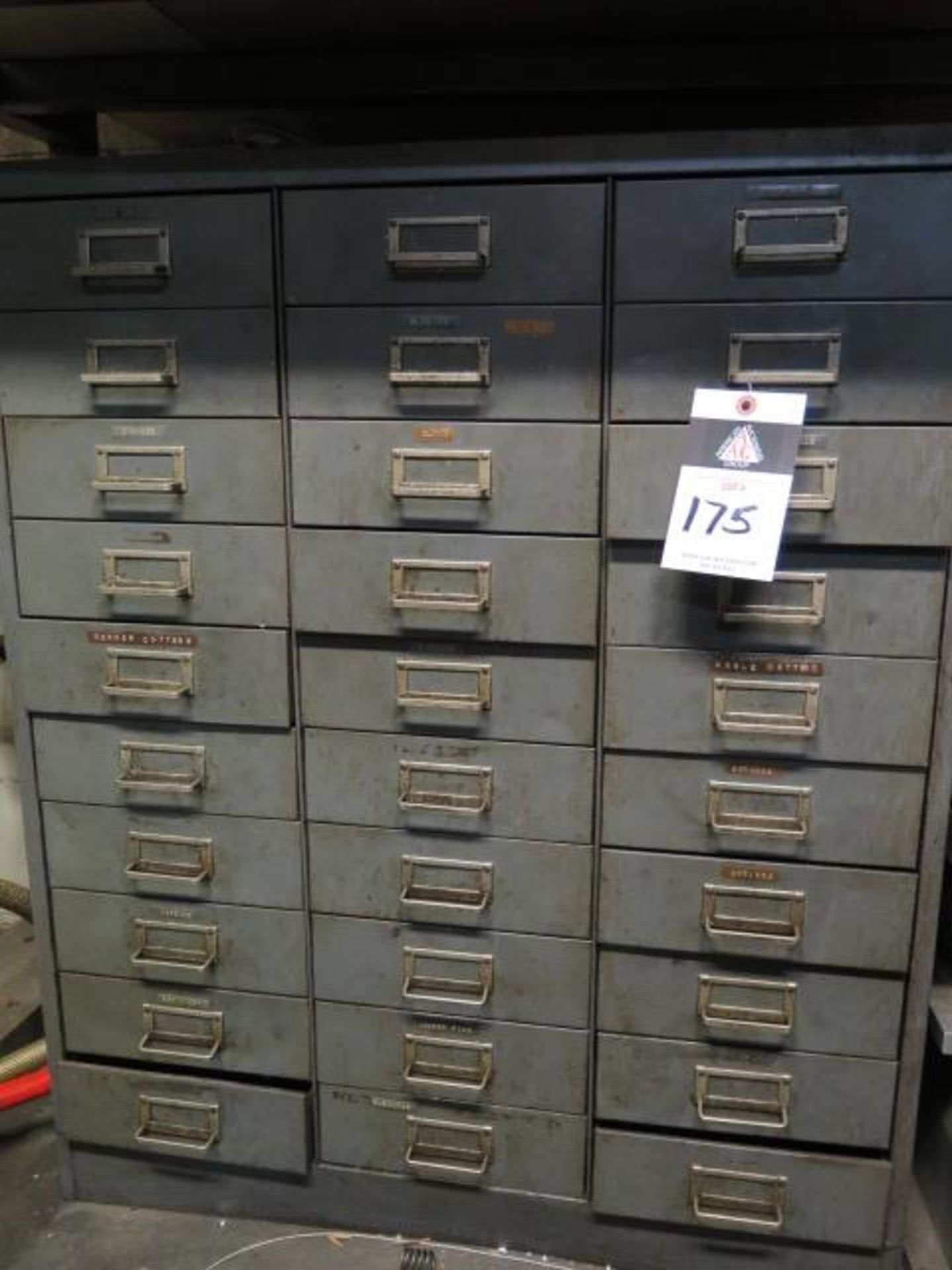 30-Drawer Cabinet w/ Hardware (SOLD AS-IS - NO WARRANTY)