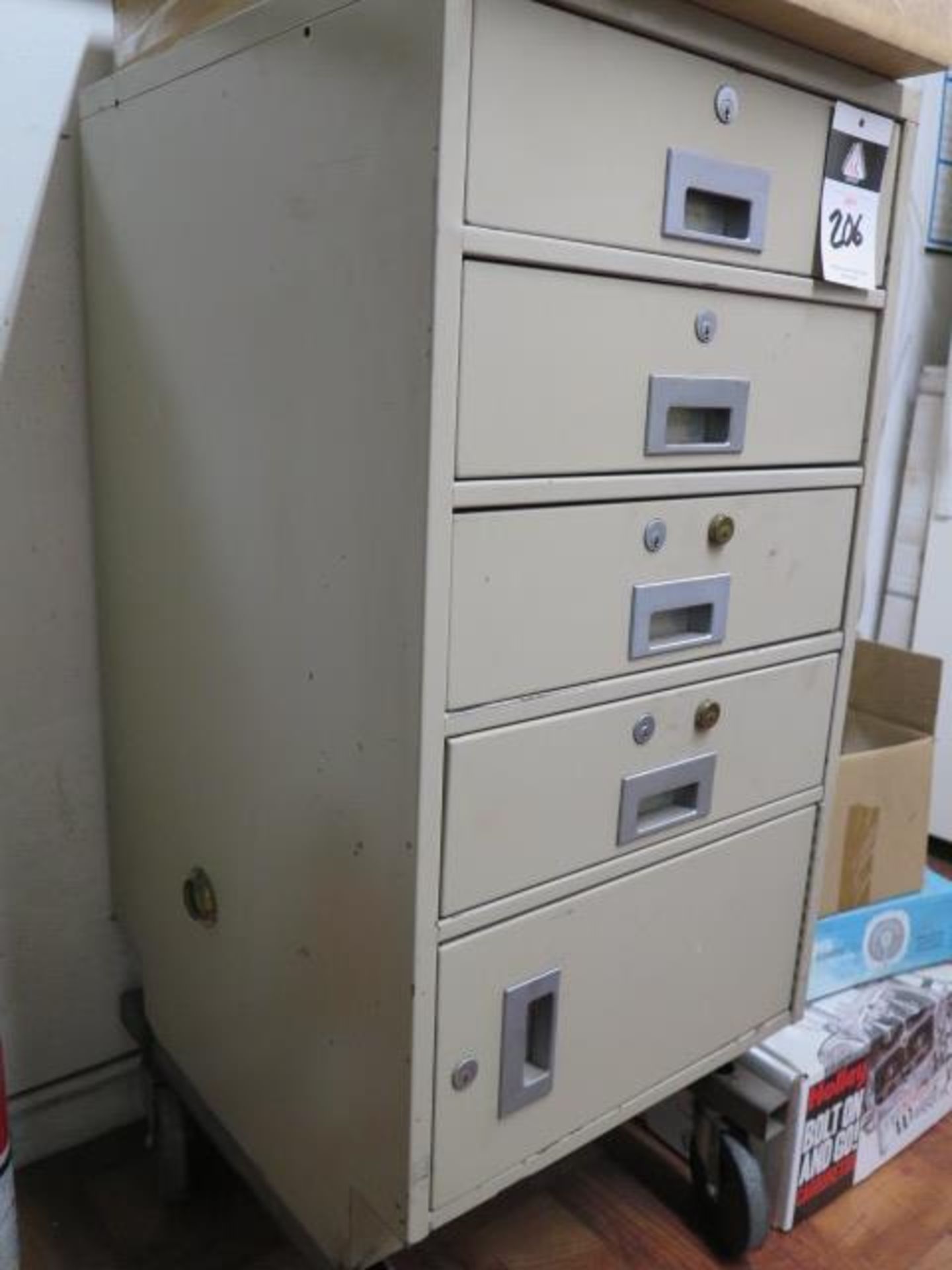 Dreawered Cabinet w/ Misc Lathe Tooling (SOLD AS-IS - NO WARRANTY) - Image 3 of 6