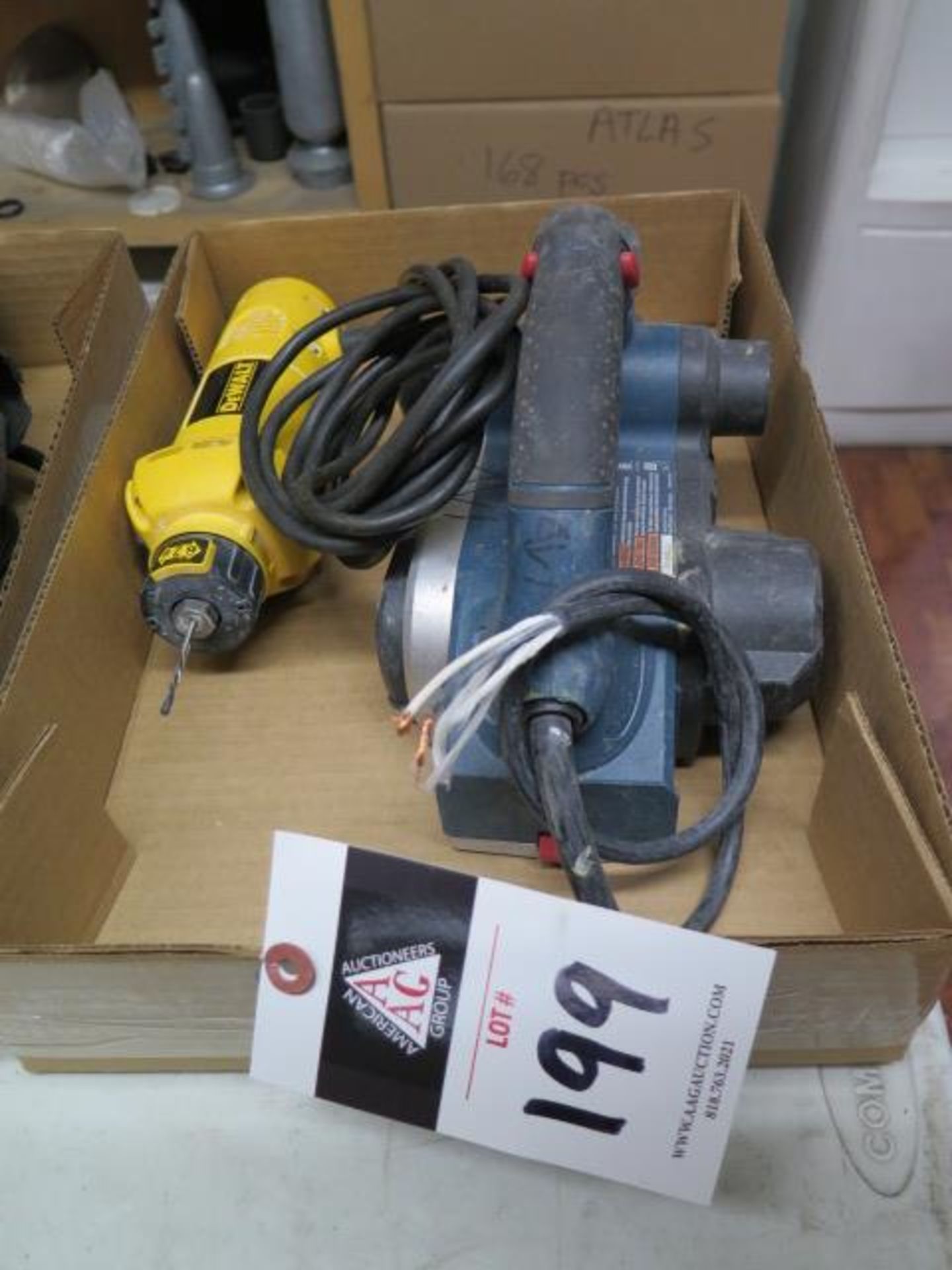 Bosch Hand Planer and DeWalt DW660 Cut-Out Tool (SOLD AS-IS - NO WARRANTY)