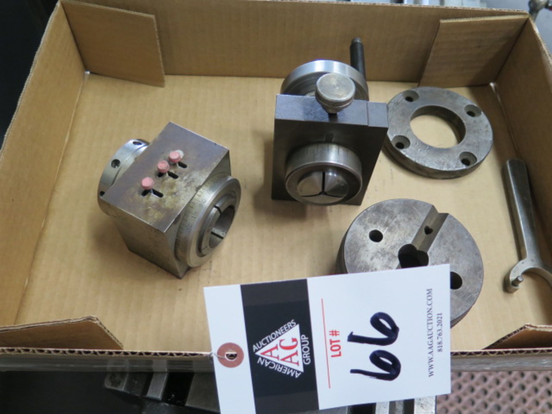 5C and 3J Collet Chucks and Misc (SOLD AS-IS - NO WARRANTY)