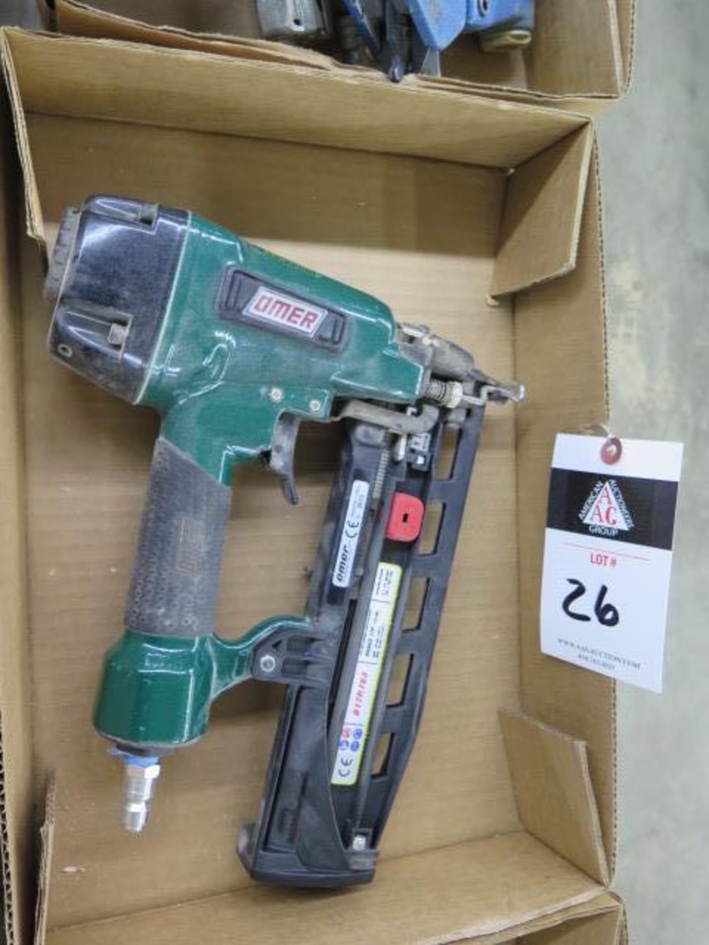 Omer Pneumatic Brad Nailer (SOLD AS-IS - NO WARRANTY)