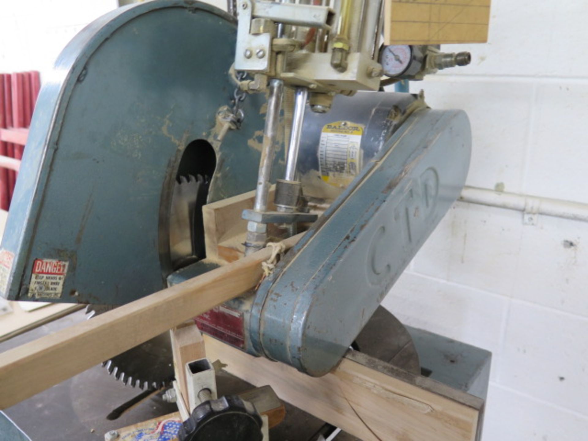 CTD 14” Miter Abrasive Cutoff Saw w/ 2Hp Motor, Pneumatic Feed (SOLD AS-IS - NO WARRANTY) - Image 6 of 8