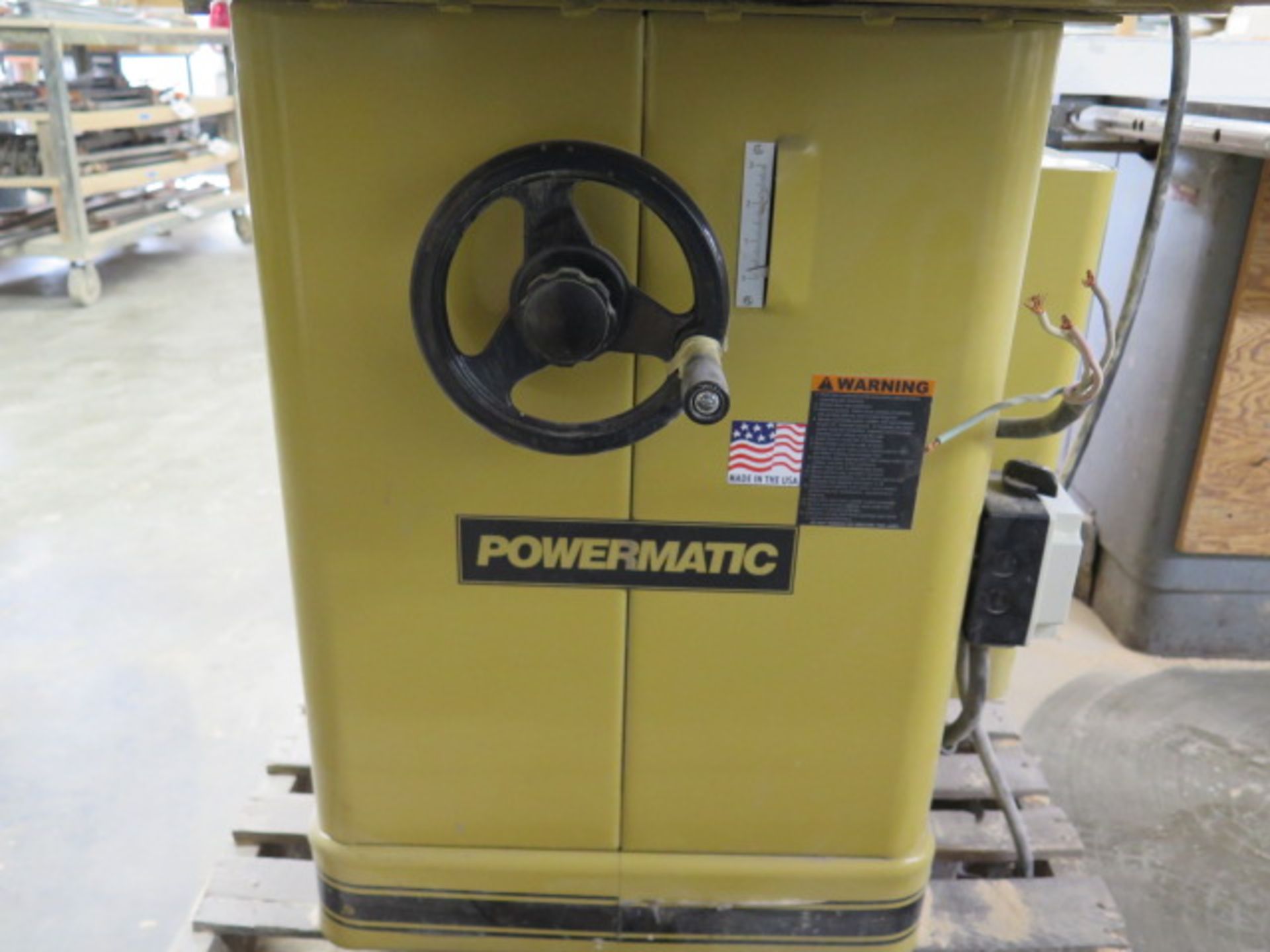 Powermatic mdl. #27-SHAPER S/T Wood Shaper s/n 0511 027233 (SOLD AS-IS - NO WARRANTY) - Image 7 of 9