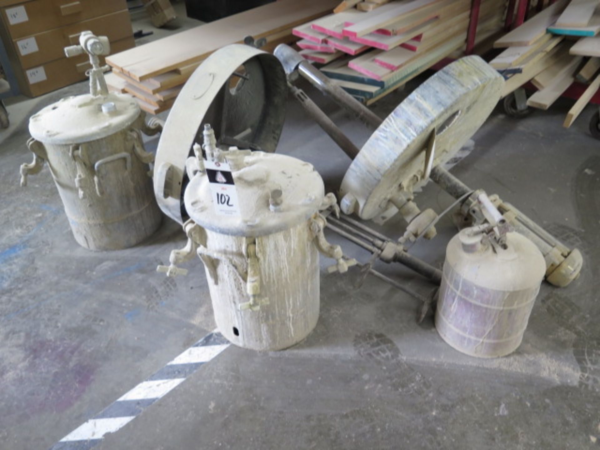 Drum Mixers and Paint Pots (SOLD AS-IS - NO WARRANTY)