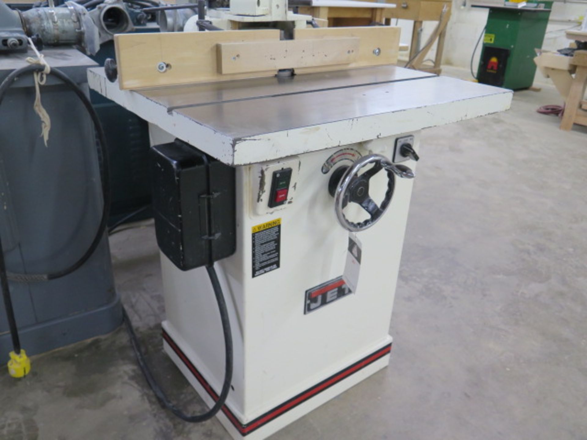 Jet WSS-3-3 Wood Shaper s/n 9903D0077 w/ 5Hp Motor (SOLD AS-IS - NO WARRANTY) - Image 3 of 10