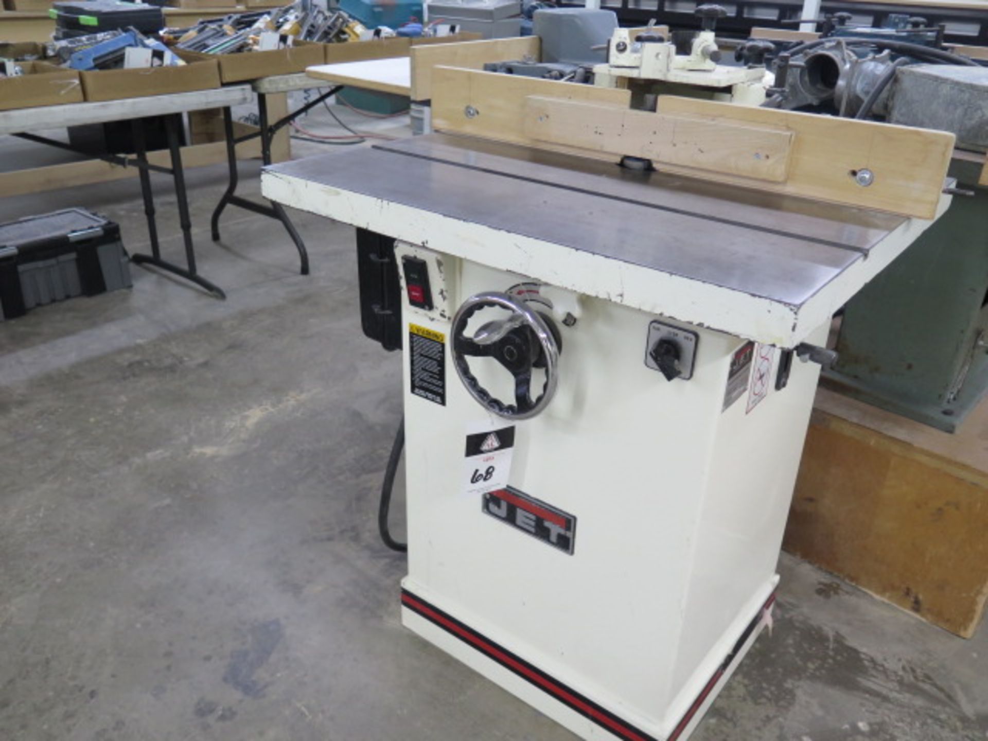 Jet WSS-3-3 Wood Shaper s/n 9903D0077 w/ 5Hp Motor (SOLD AS-IS - NO WARRANTY) - Image 2 of 10