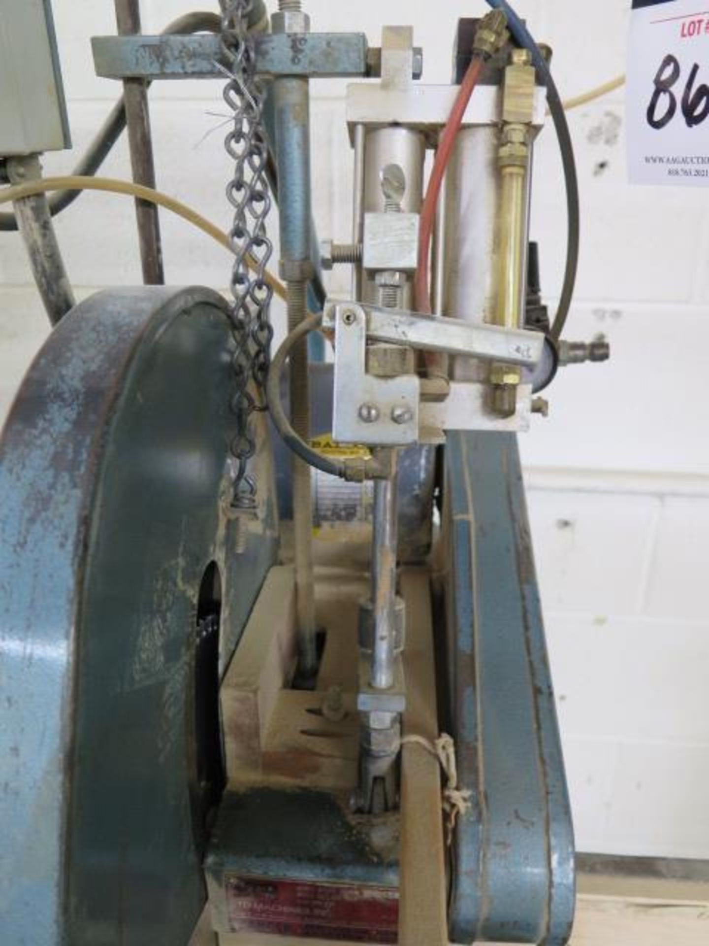 CTD 14” Miter Abrasive Cutoff Saw w/ 2Hp Motor, Pneumatic Feed (SOLD AS-IS - NO WARRANTY) - Image 5 of 8