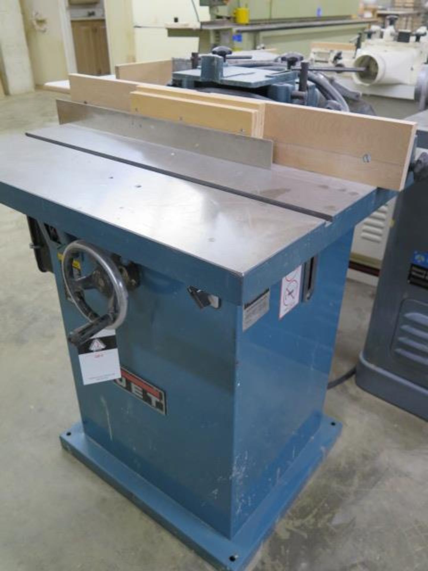 Jet WSS-3-3 Wood Shaper s/n 6120489 w/ 5Hp Motor (SOLD AS-IS - NO WARRANTY) - Image 2 of 8