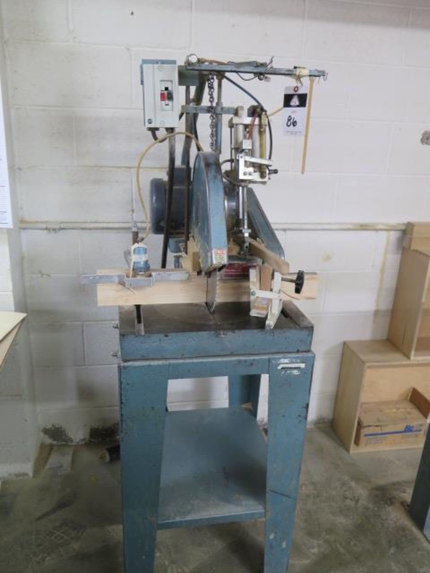 CTD 14” Miter Abrasive Cutoff Saw w/ 2Hp Motor, Pneumatic Feed (SOLD AS-IS - NO WARRANTY)