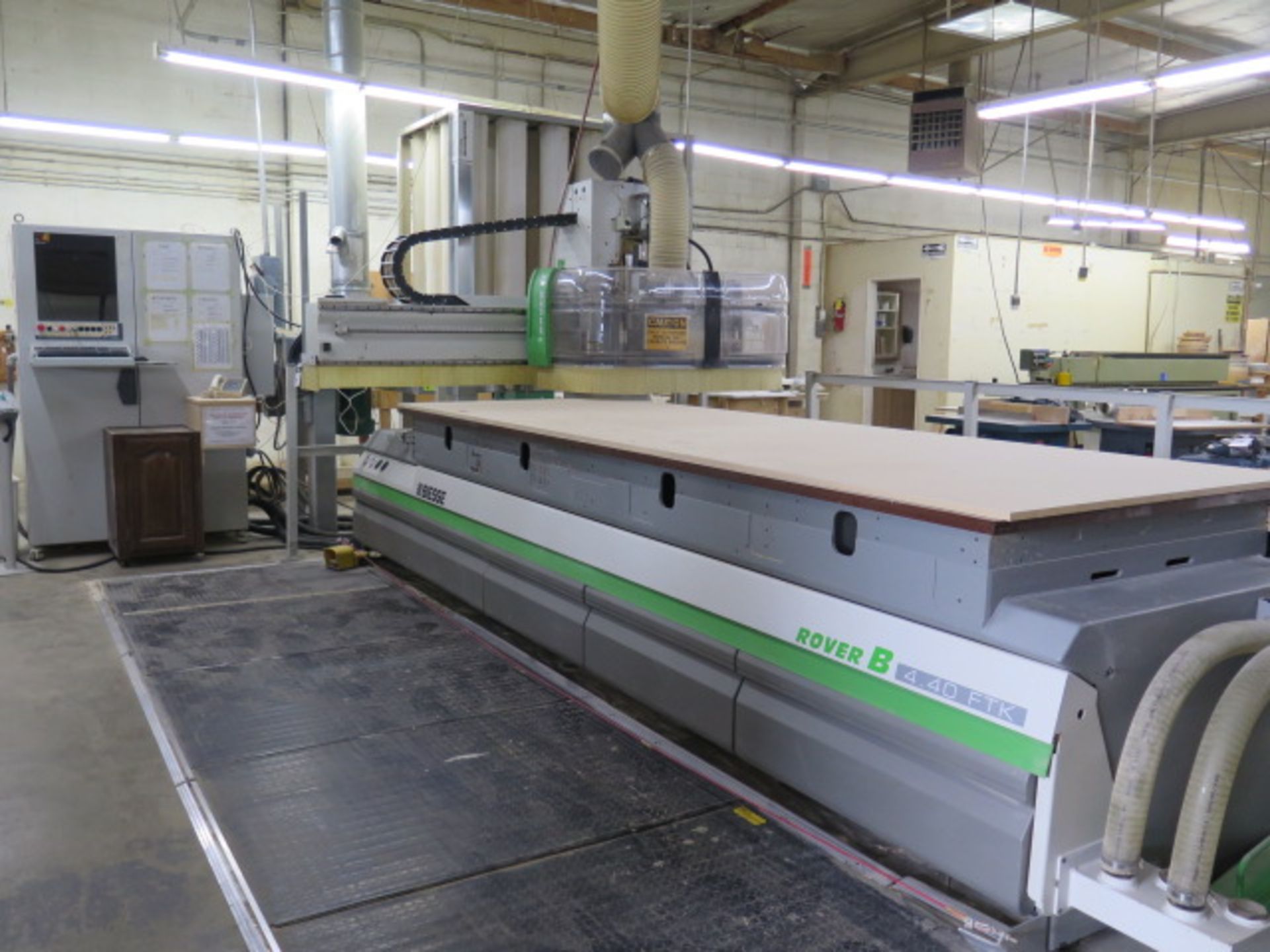 2006 Biesse Rover B4.40 FT-K 16-Spindle CNC Router s/n 59006 w/ Biesse CNC Controls, SOLD AS IS