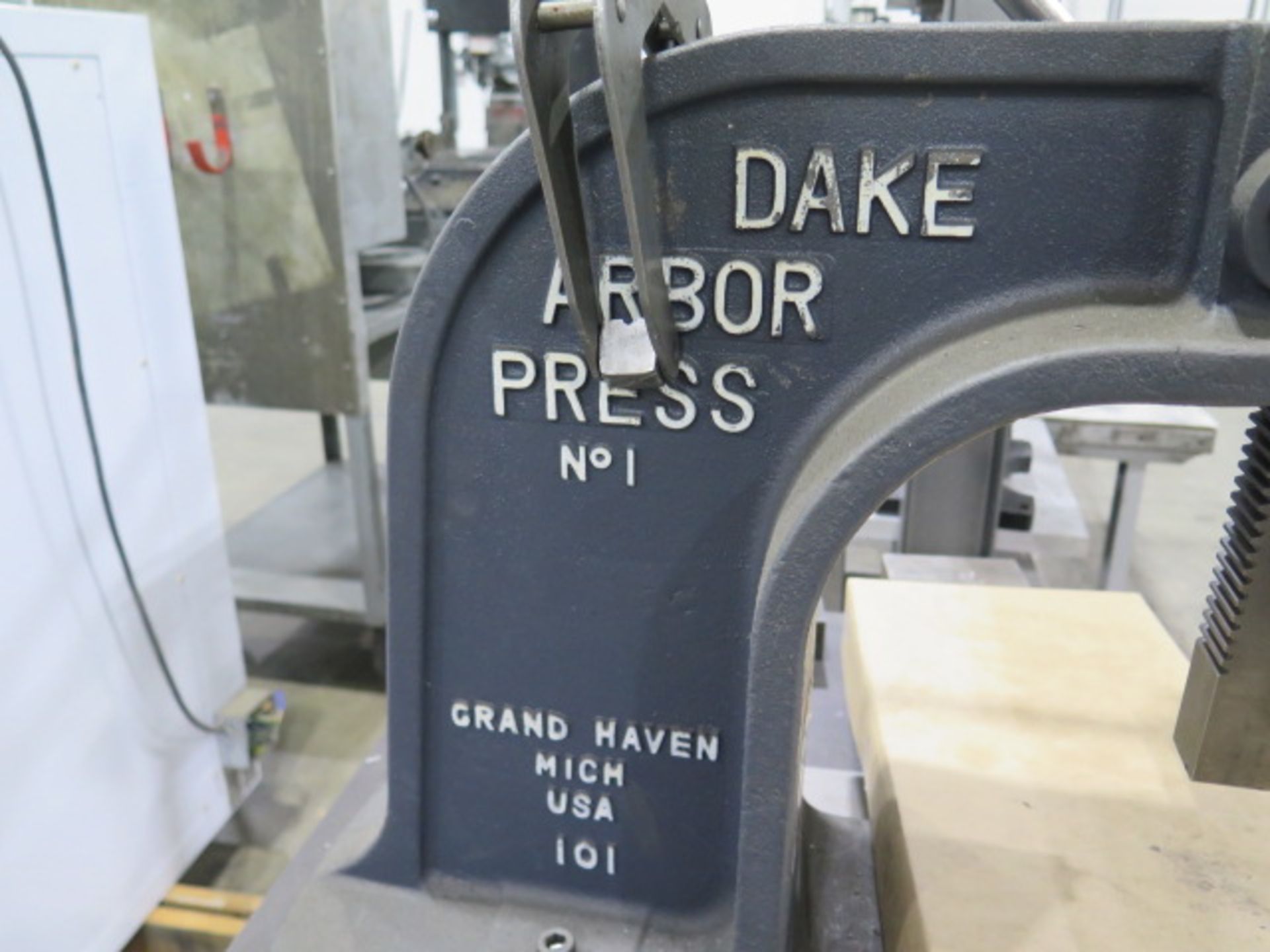 Dake No.1 Arbor Press w/ Cart (SOLD AS-IS - NO WARRANTY) - Image 4 of 4