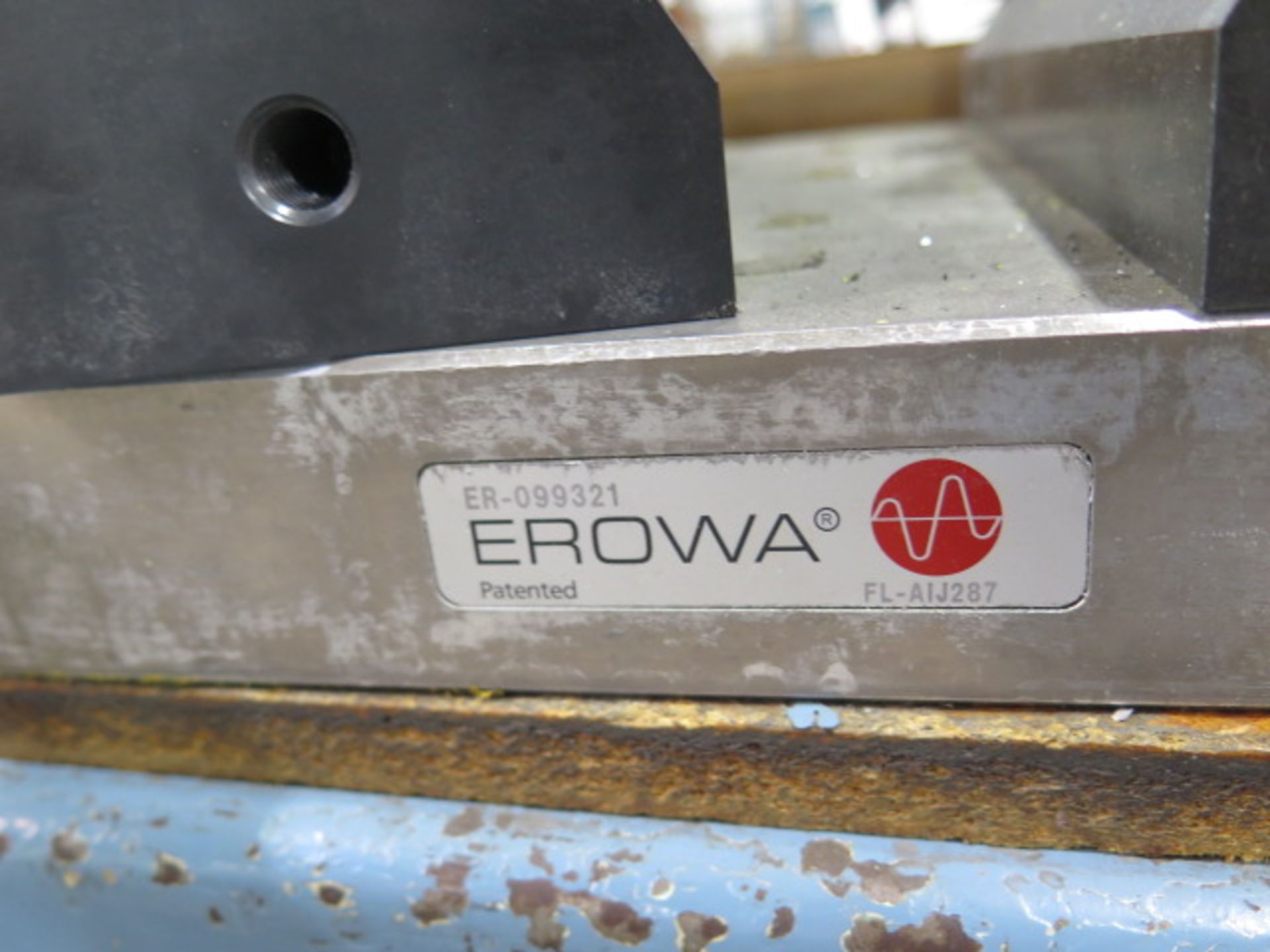 Erowa 4" Clamping Systems (2) w/ Erowa ER-099321 Pallet (SOLD AS-IS - NO WARRANTY) - Image 7 of 7