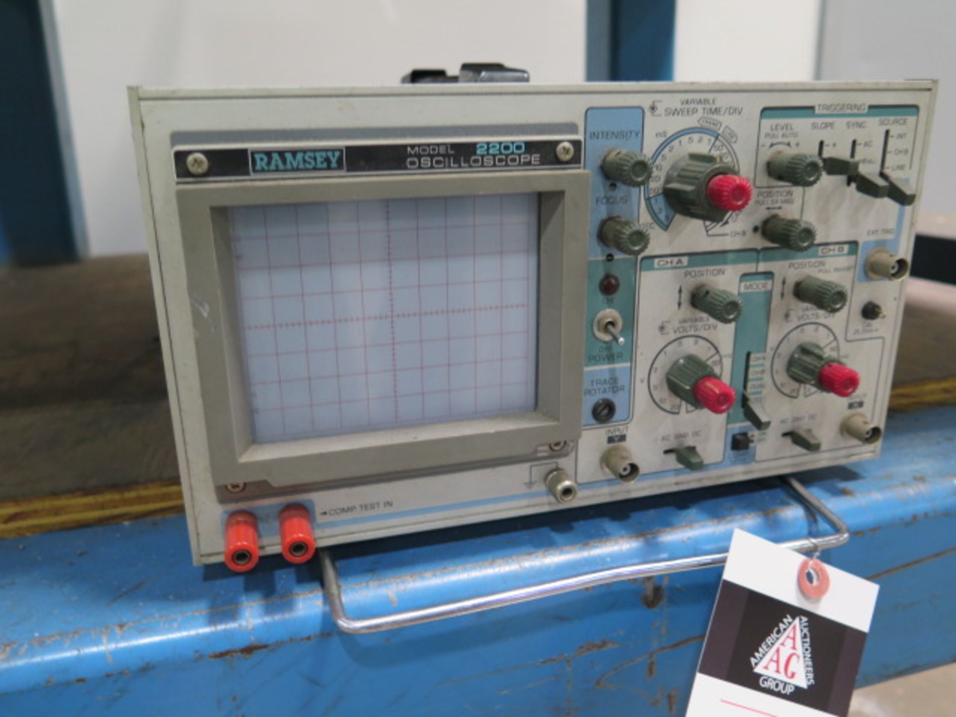 Ramsey mdl. 2200 Oscilloscope (SOLD AS-IS - NO WARRANTY) - Image 4 of 5