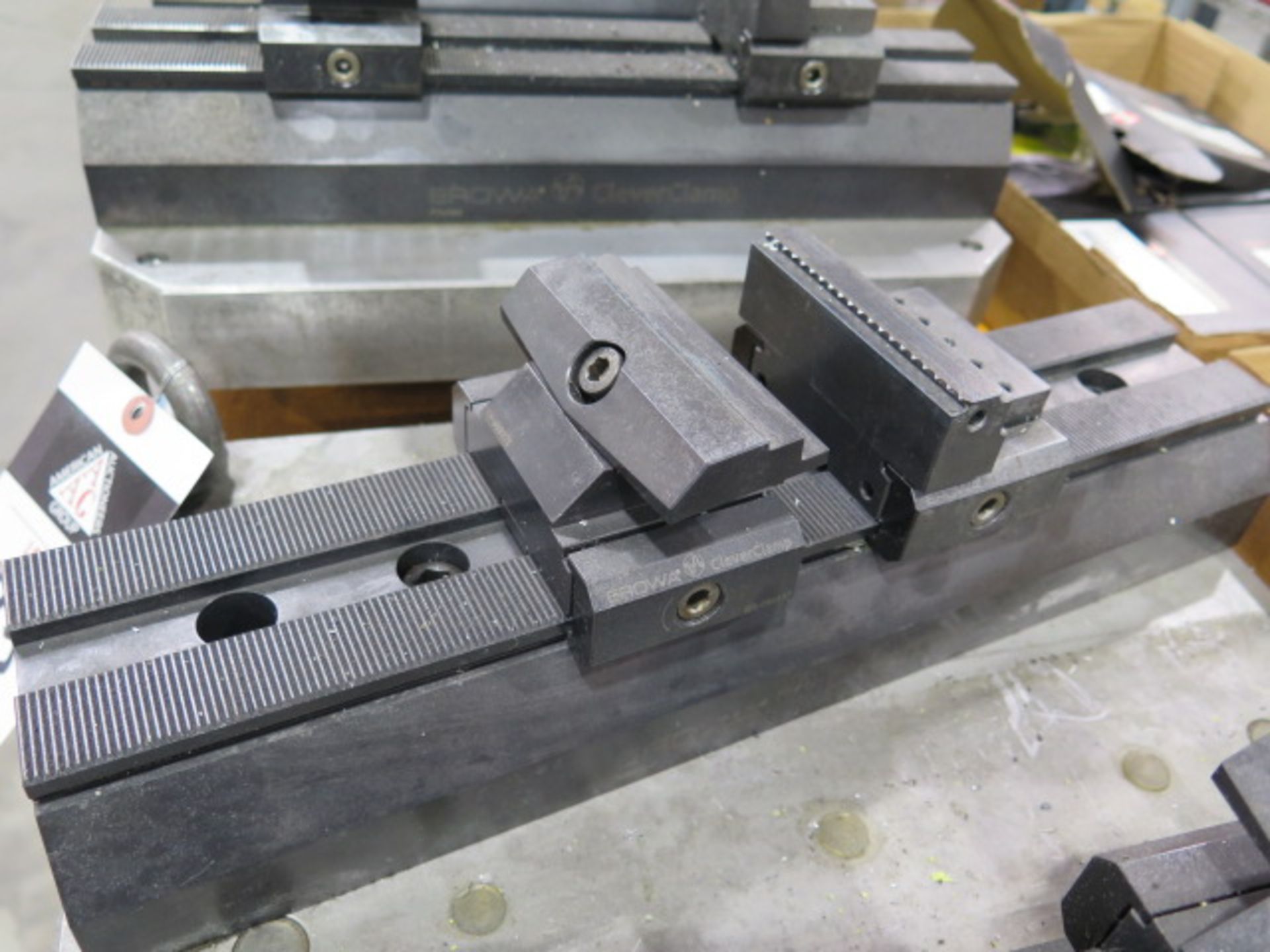 Erowa 4" Clamping Systems (2) w/ Erowa ER-099321 Pallet (SOLD AS-IS - NO WARRANTY) - Image 4 of 7