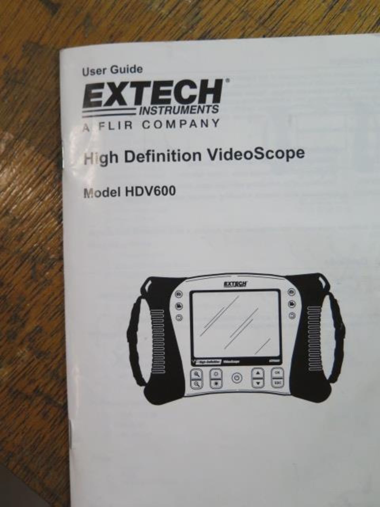 Extech HDV600 High Defination Video Scope w/ Extra Long Cable Camera Head (SOLD AS-IS - NO - Image 8 of 8