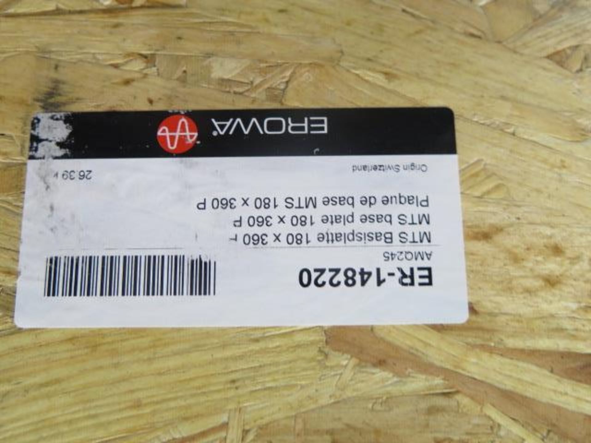 Erowa MTS ER-148220 Rapid Holding System MTS Base Plate w/ (2) Erowa ER-131220 SOLD AS IS (NEW) - Image 6 of 7