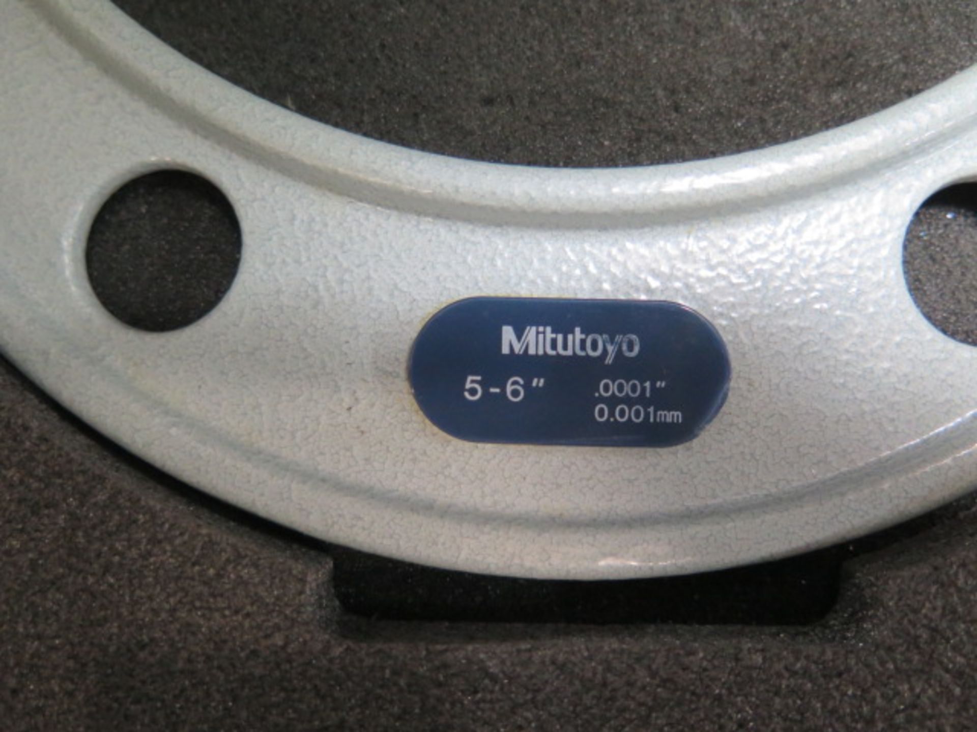 Mitutoyo 0-6" Digital Depth Mic and Mitutoyo 5"-6" (NEEDS REPAIR) Digital OD Mic (2) (SOLD AS-IS - - Image 6 of 6