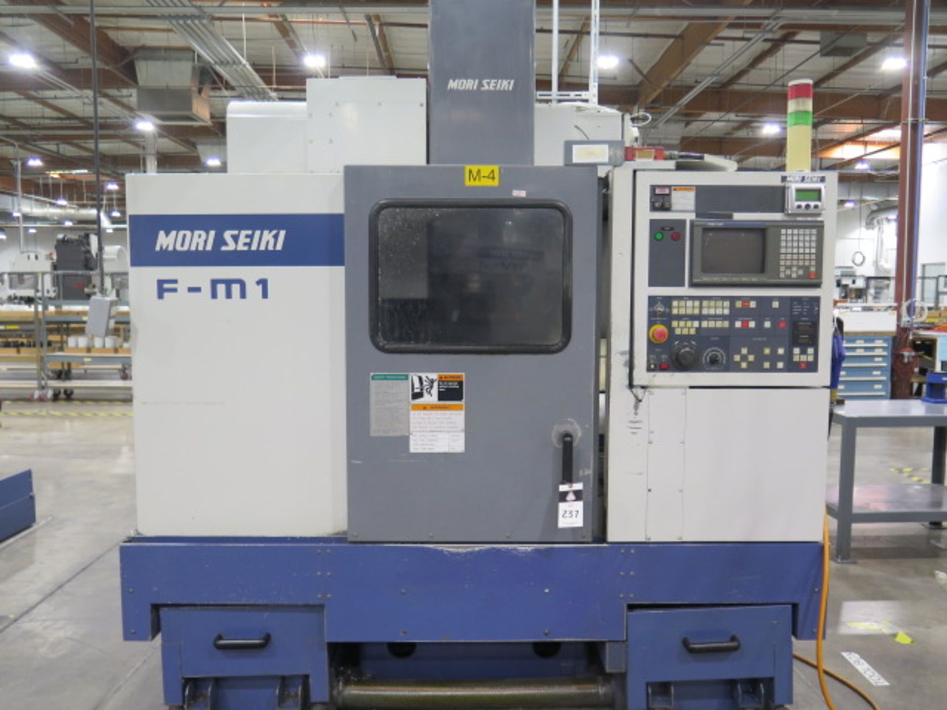 1997 Mori Seiki F-M1 CNC Vertical Machining Center s/n 569 w/ Mori Seiki MSC-521 Controls,SOLD AS IS