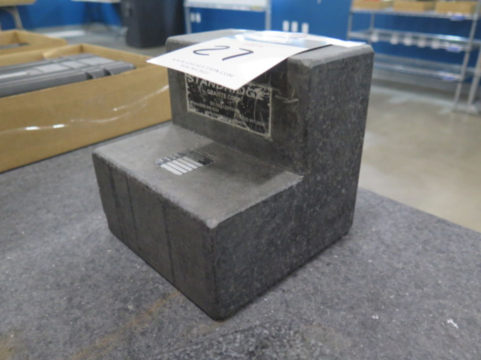 Standridge 6" x 6" x 6" Granite Angle Plate (SOLD AS-IS - NO WARRANTY) - Image 2 of 4