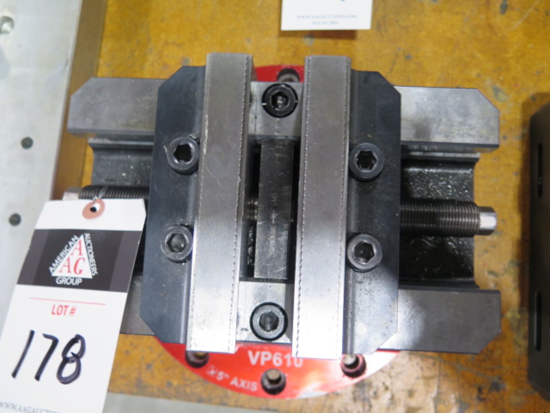 5th Axis V6105 6" Vise w/ VP610 Base Fixture (SOLD AS-IS - NO WARRANTY) - Image 4 of 9