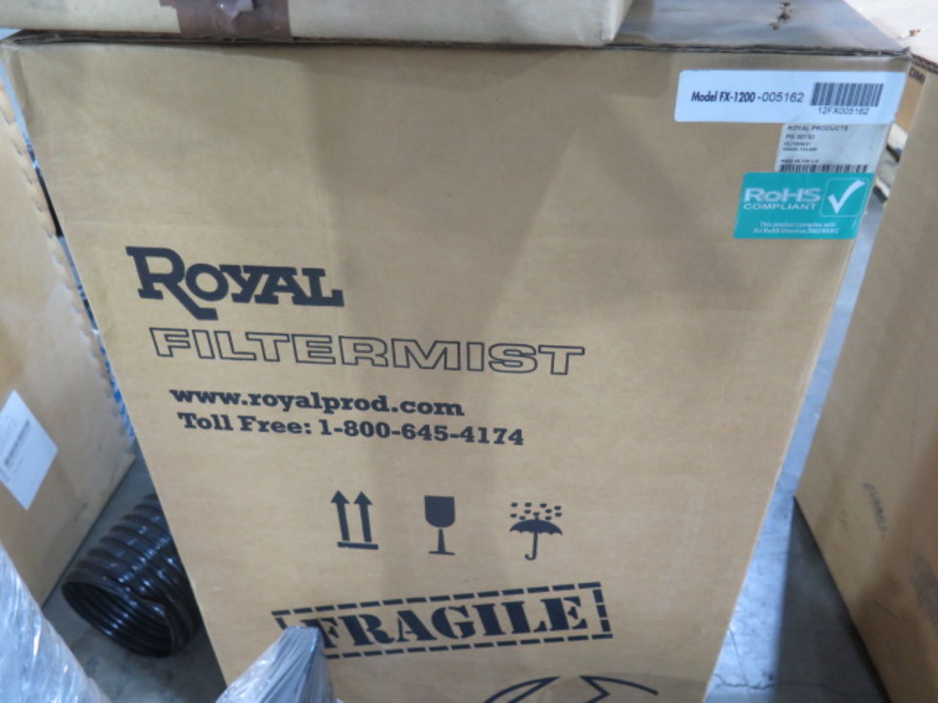 Royal FX-1200 "Filtermist" Unit (NEW) w/ Controls, and Pedestal Mount (SOLD AS-IS - NO WARRANTY) - Image 2 of 7