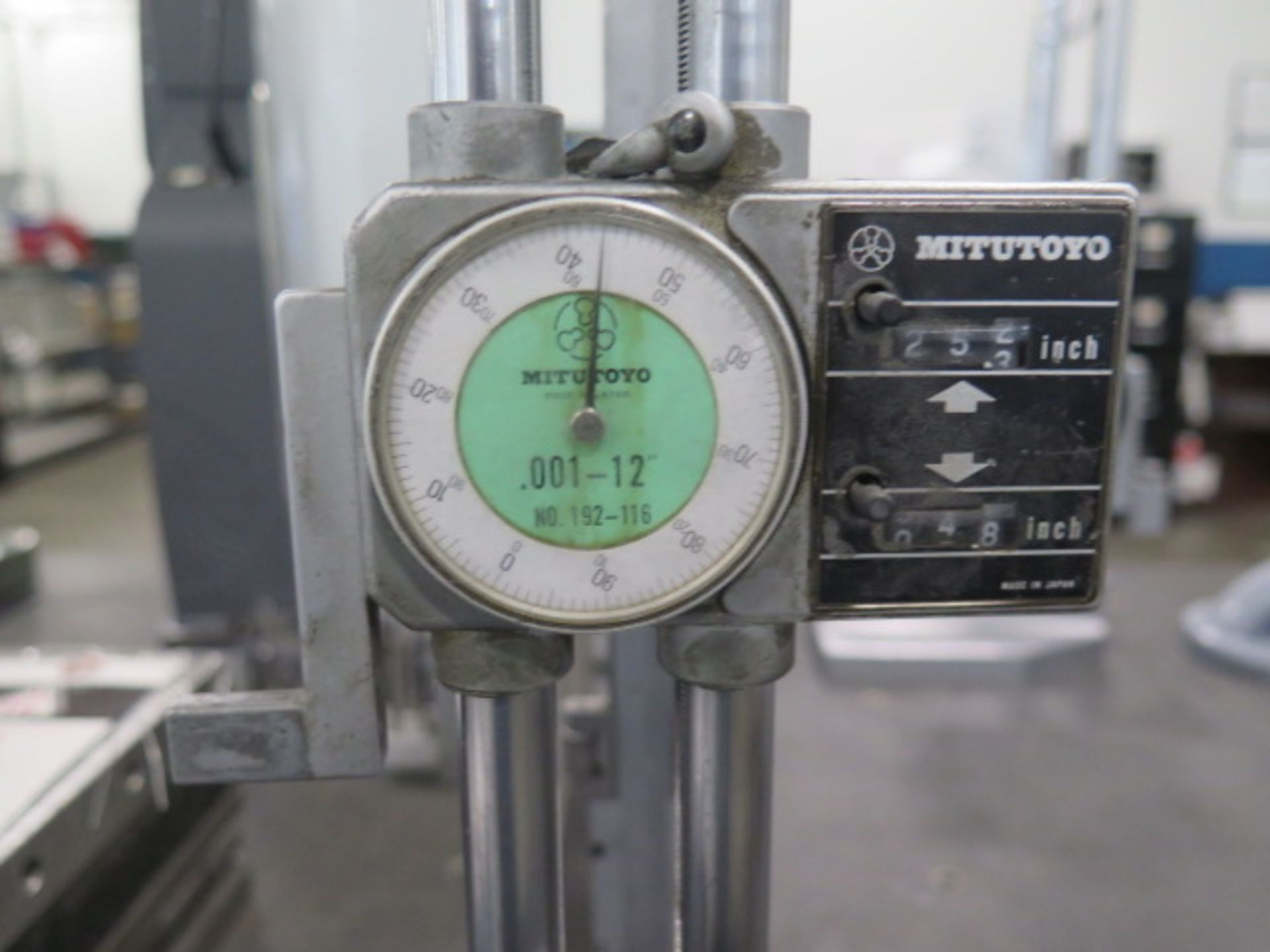 Mitutoyo 12" Dial Height Gage and Mitutoyo 10" Vernier Height Gage (SOLD AS-IS - NO WARRANTY) - Image 3 of 4