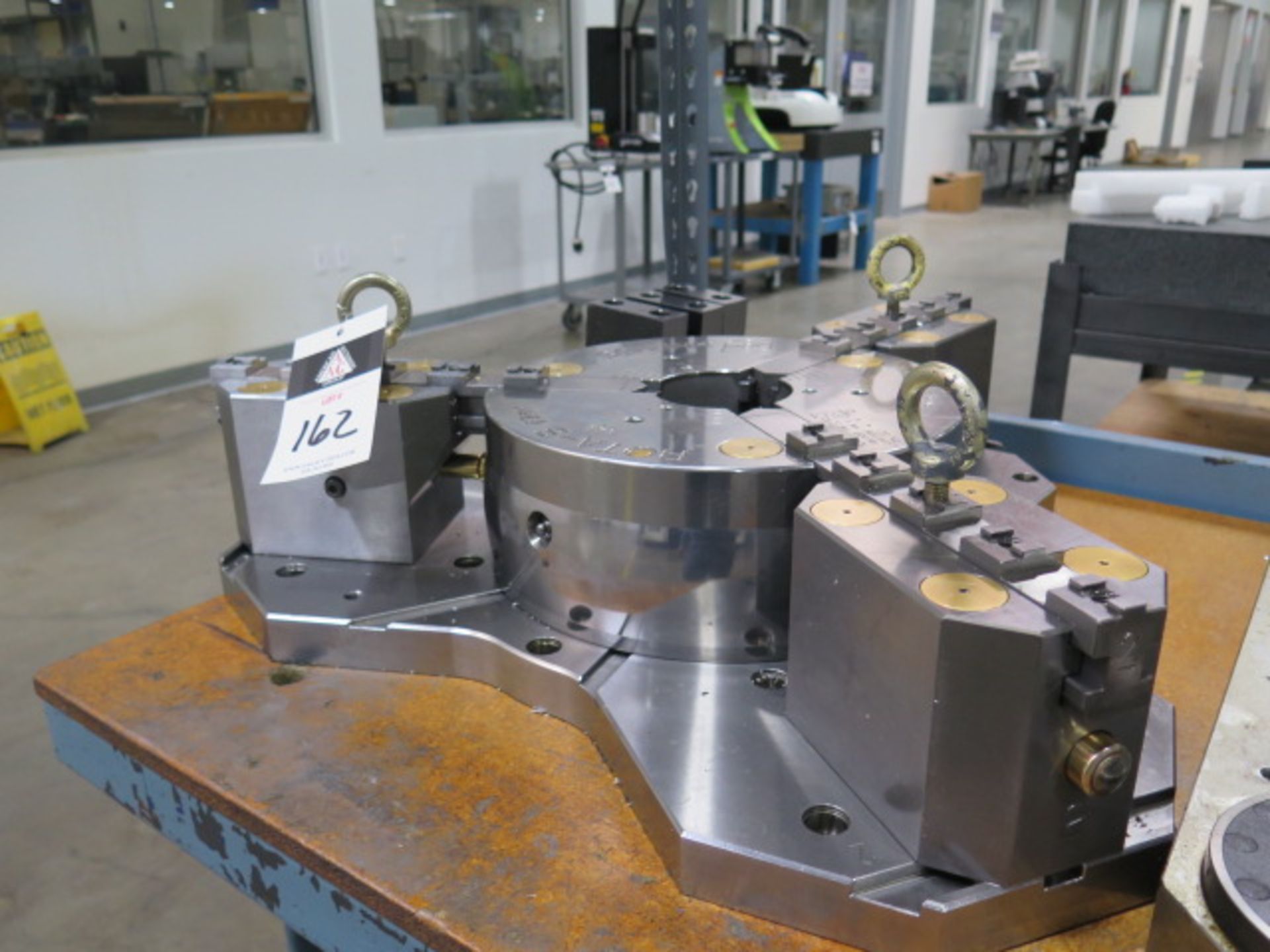 Shunk “ROTA-S flex 700” 31” 3-Jaw Chuck w/ Mounting Base (SOLD AS-IS - NO WARRANTY) - Image 3 of 11