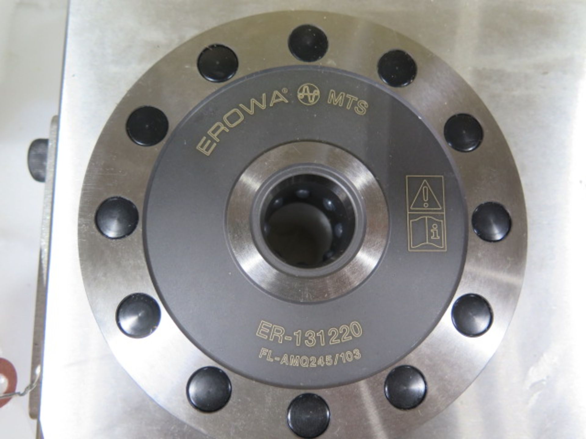 Erowa MTS ER-148220 Rapid Holding System MTS Base Plate w/ (2) Erowa ER-131220 SOLD AS IS (NEW) - Image 5 of 7