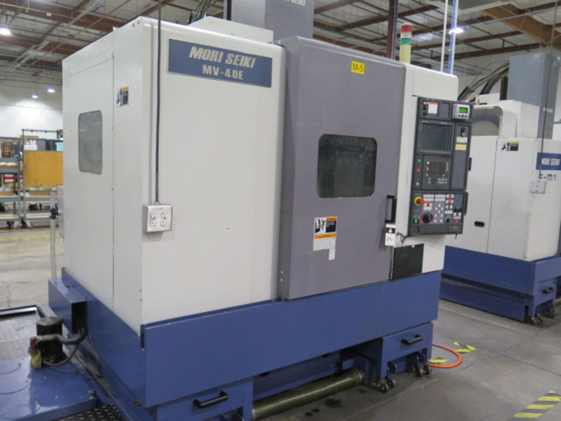 2000 Mori Seiki MV-40E CNC VMC s/n 1058 w/ Mori Seiki MSC-500 Controls, 20-ATC, SOLD AS IS - Image 3 of 17