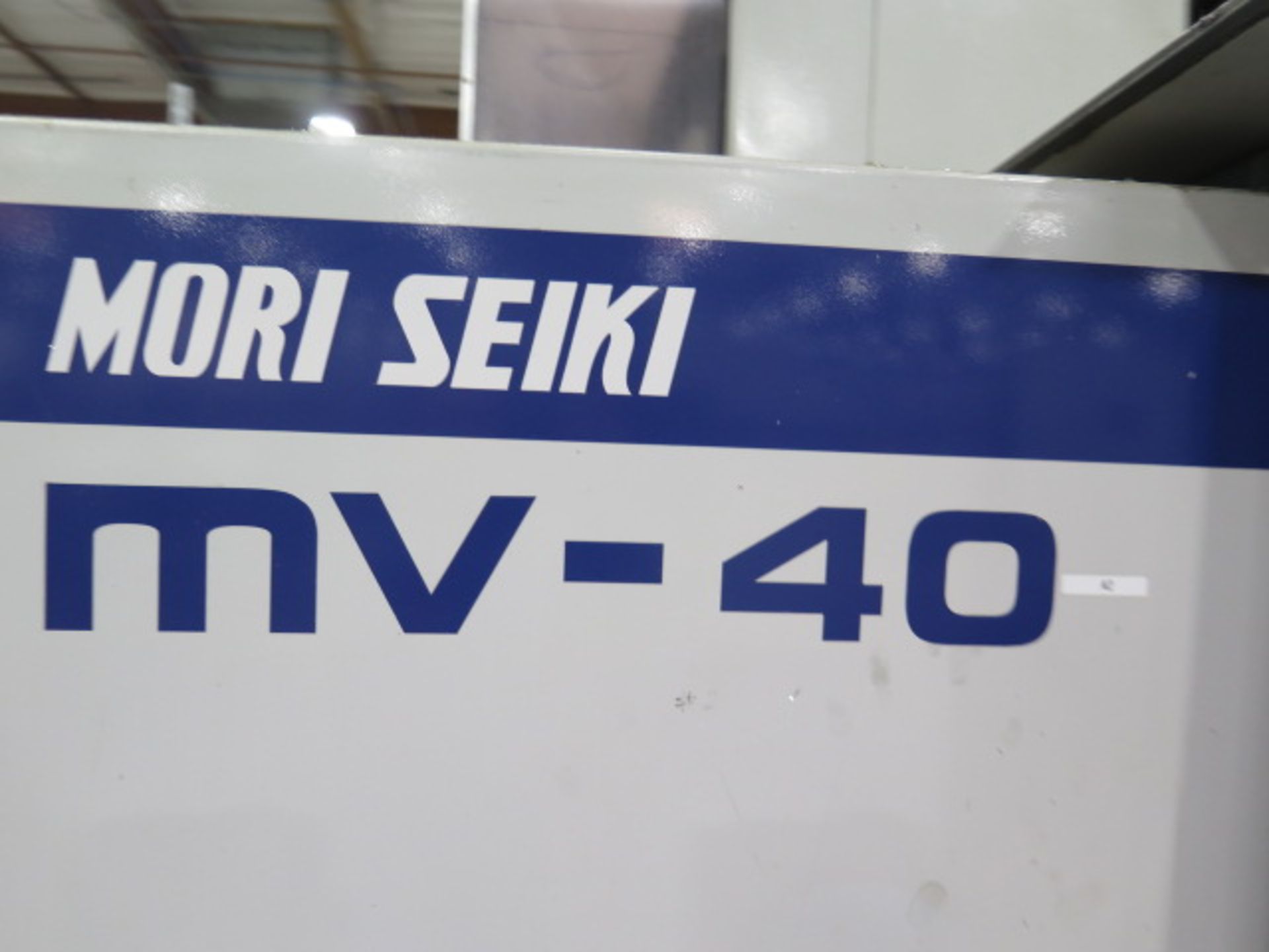 Mori Seiki MV-40 CNC VMC (***PARTS MACHINE***) s/n 3639 w/ Fanuc MF-M6, SOLD AS IS - Image 10 of 13