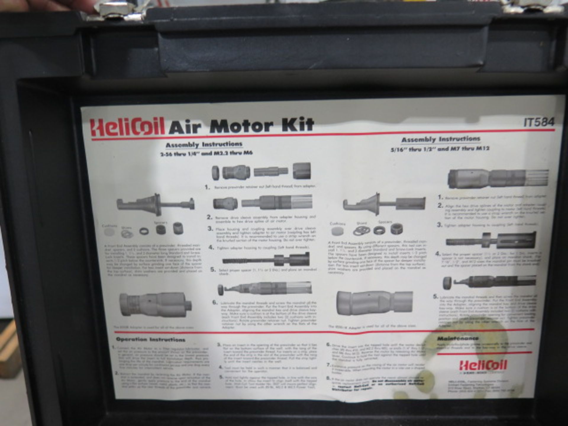 Heli-Coil Pneumatic Inserter w/ Arm (SOLD AS-IS - NO WARRANTY) - Image 6 of 7
