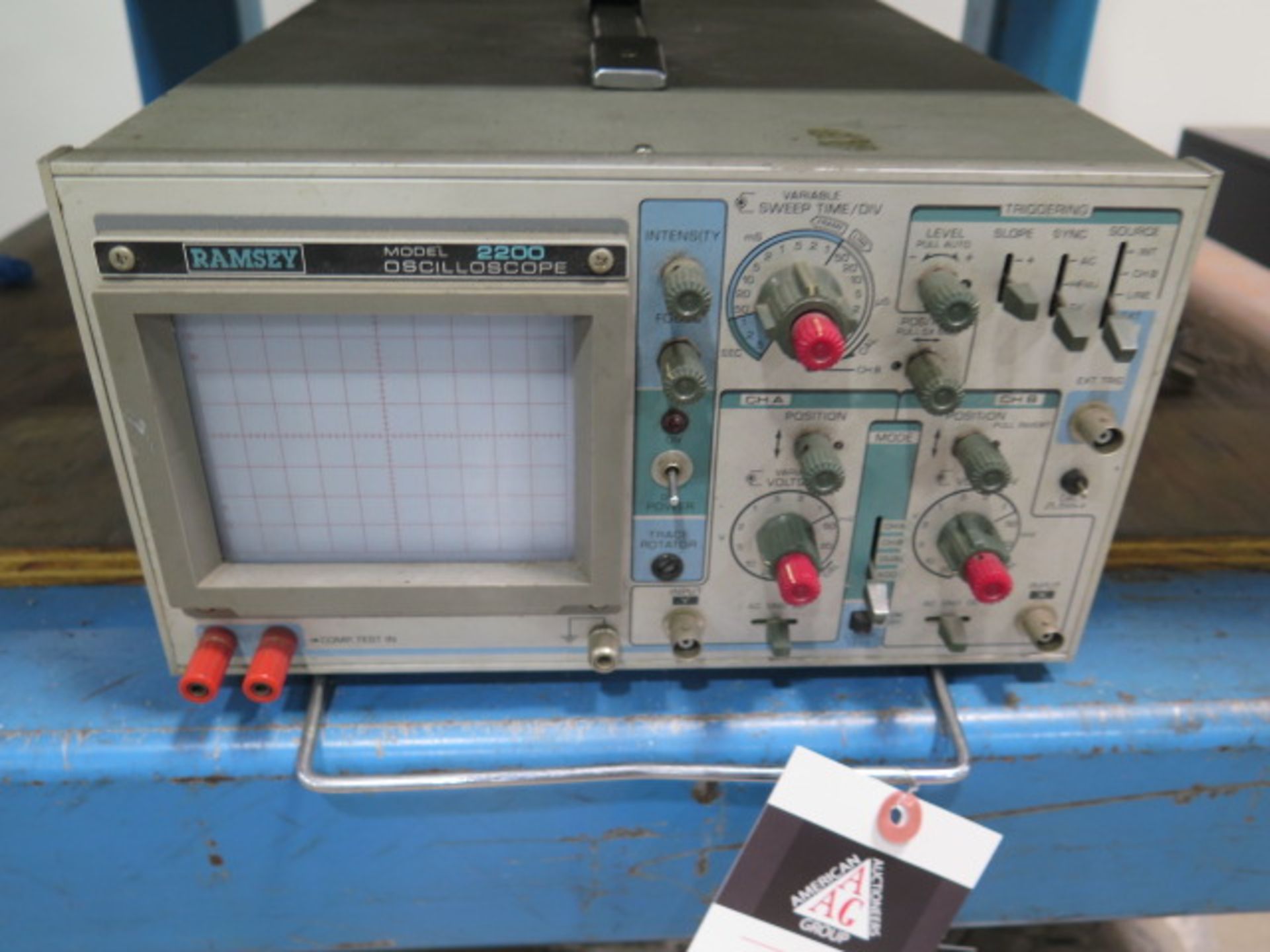 Ramsey mdl. 2200 Oscilloscope (SOLD AS-IS - NO WARRANTY) - Image 2 of 5