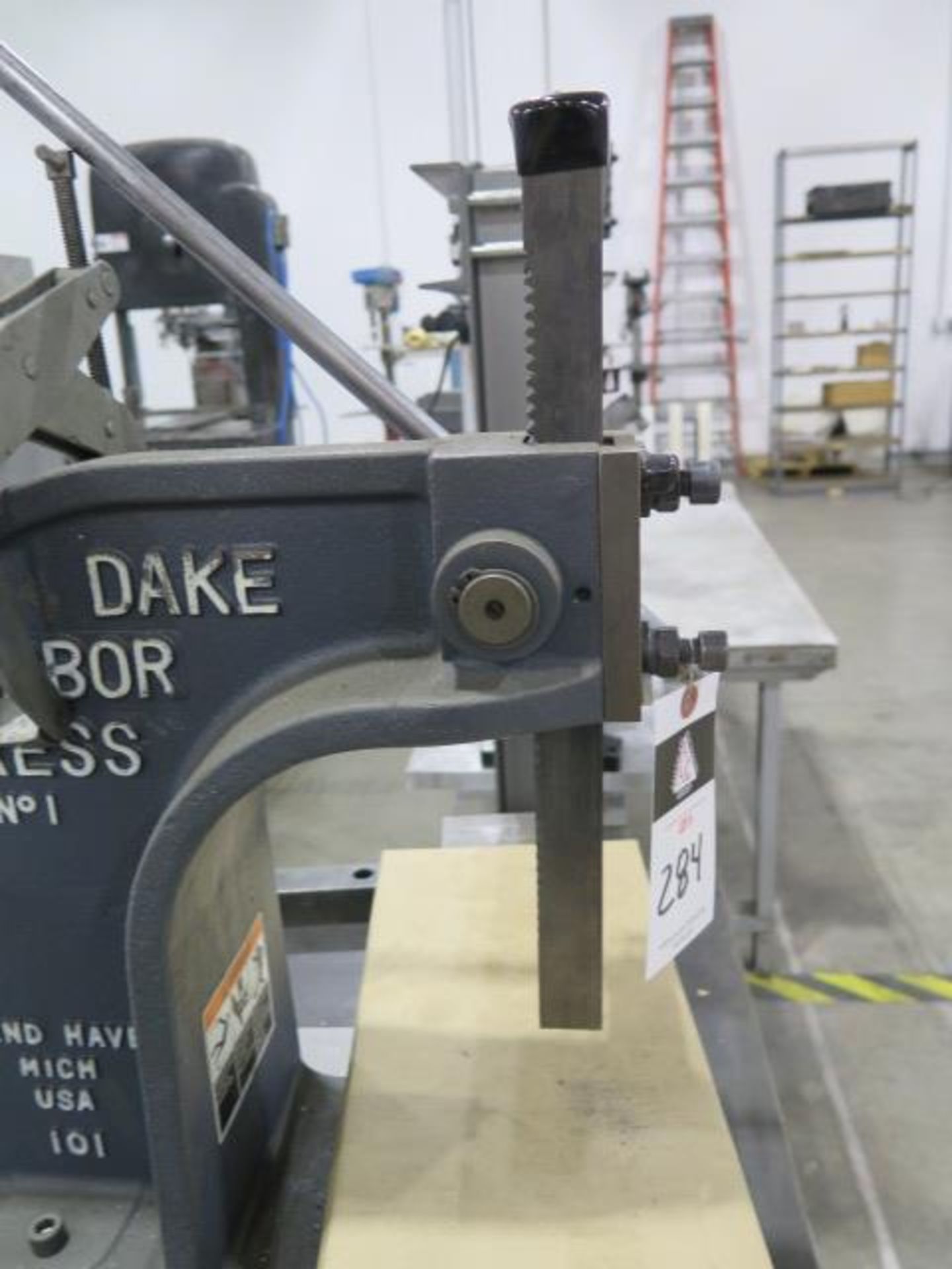 Dake No.1 Arbor Press w/ Cart (SOLD AS-IS - NO WARRANTY) - Bild 3 aus 4