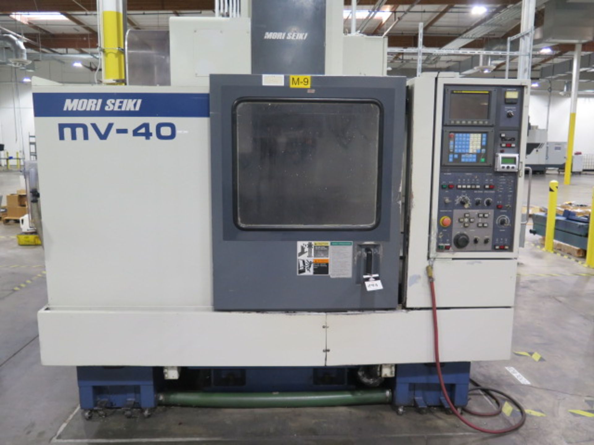 Mori Seiki MV-40B CNC VMC s/n 3246 w/ Fanuc MF-M4 Controls, 20-Station ATC, SOLD AS IS