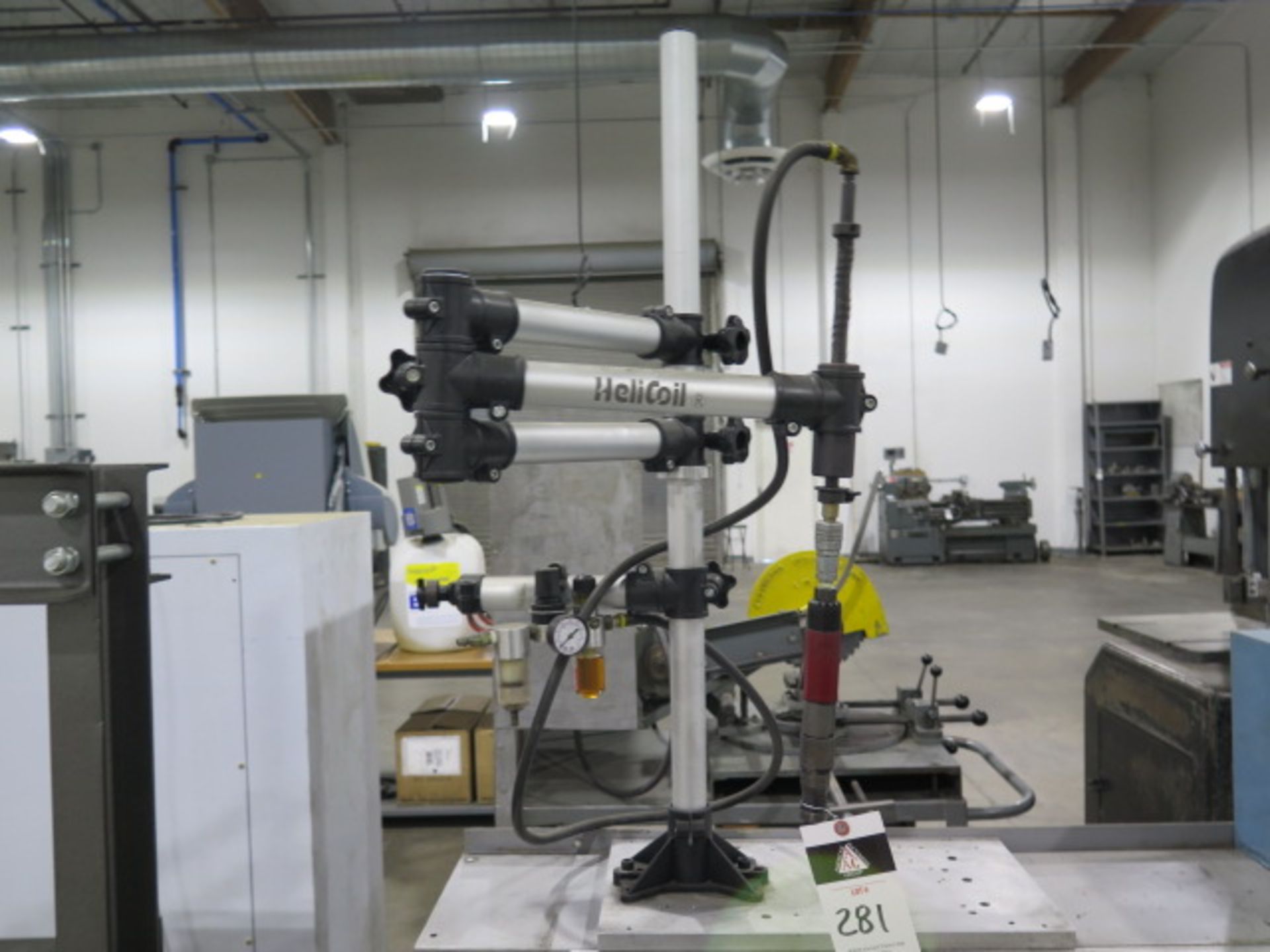 Heli-Coil Pneumatic Inserter w/ Arm (SOLD AS-IS - NO WARRANTY)