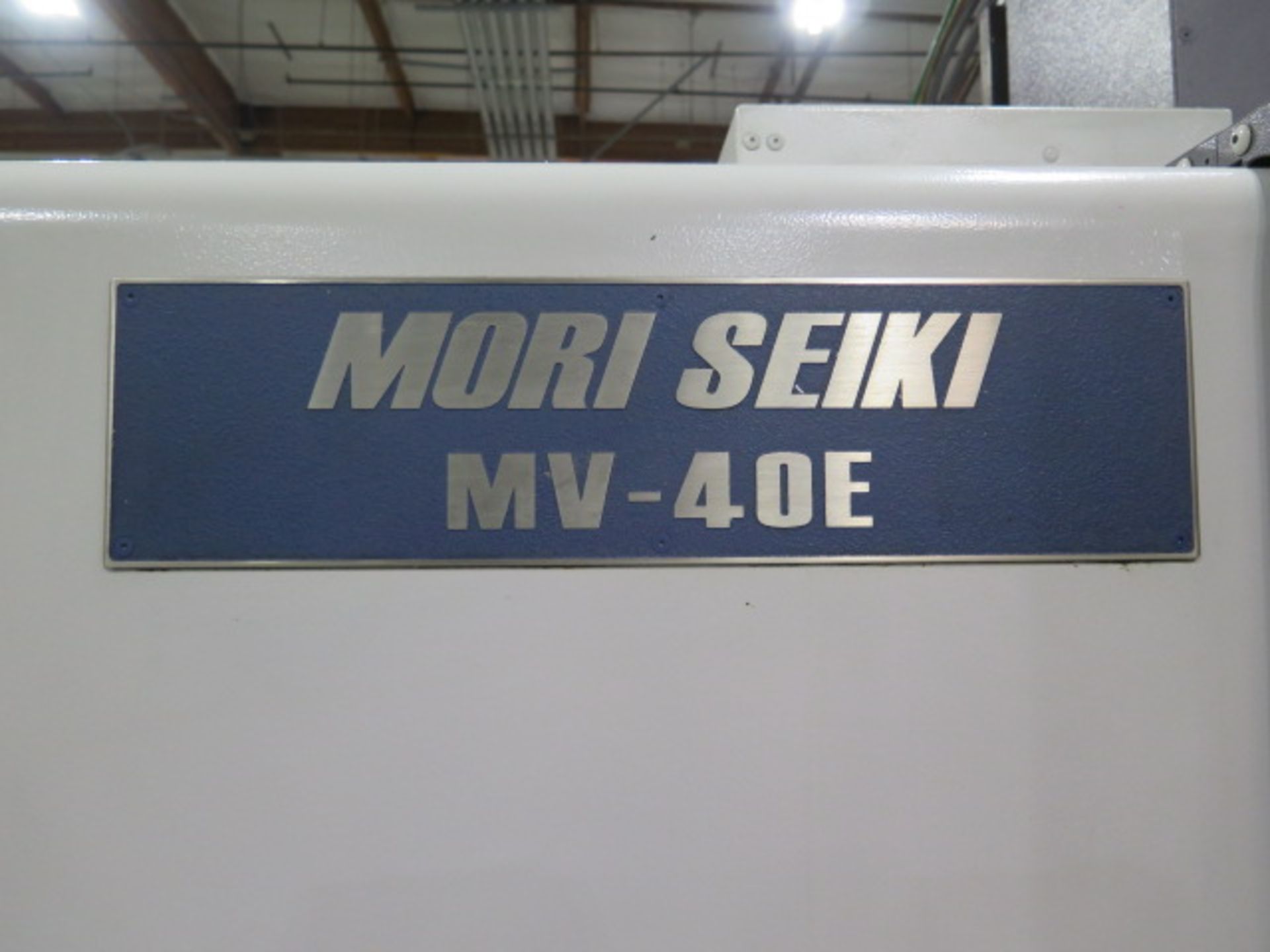 2000 Mori Seiki MV-40E CNC VMC s/n 1058 w/ Mori Seiki MSC-500 Controls, 20-ATC, SOLD AS IS - Image 12 of 17