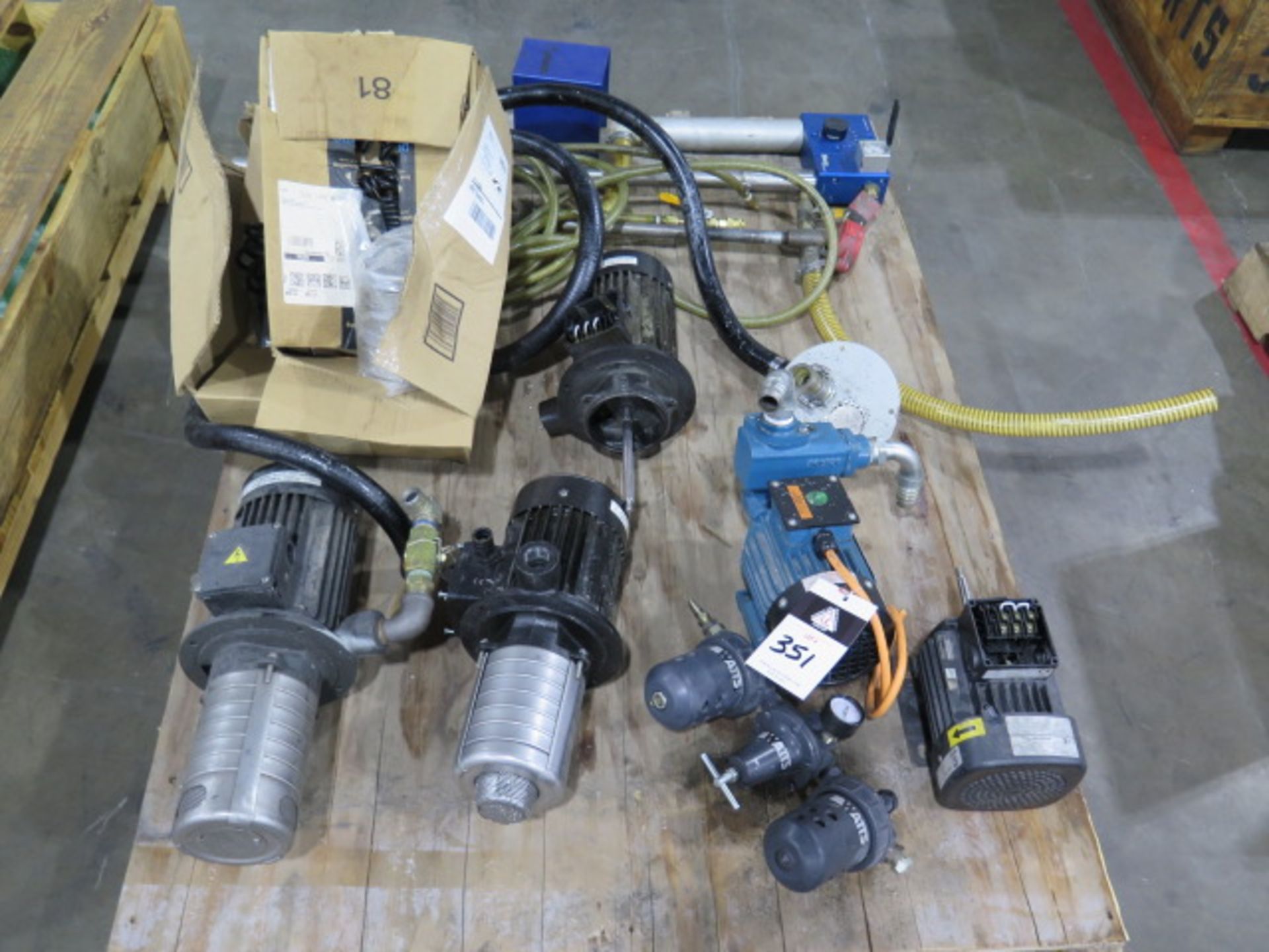 Misc Pumps and Motors (1 Pallet) (SOLD AS-IS - NO WARRANTY)