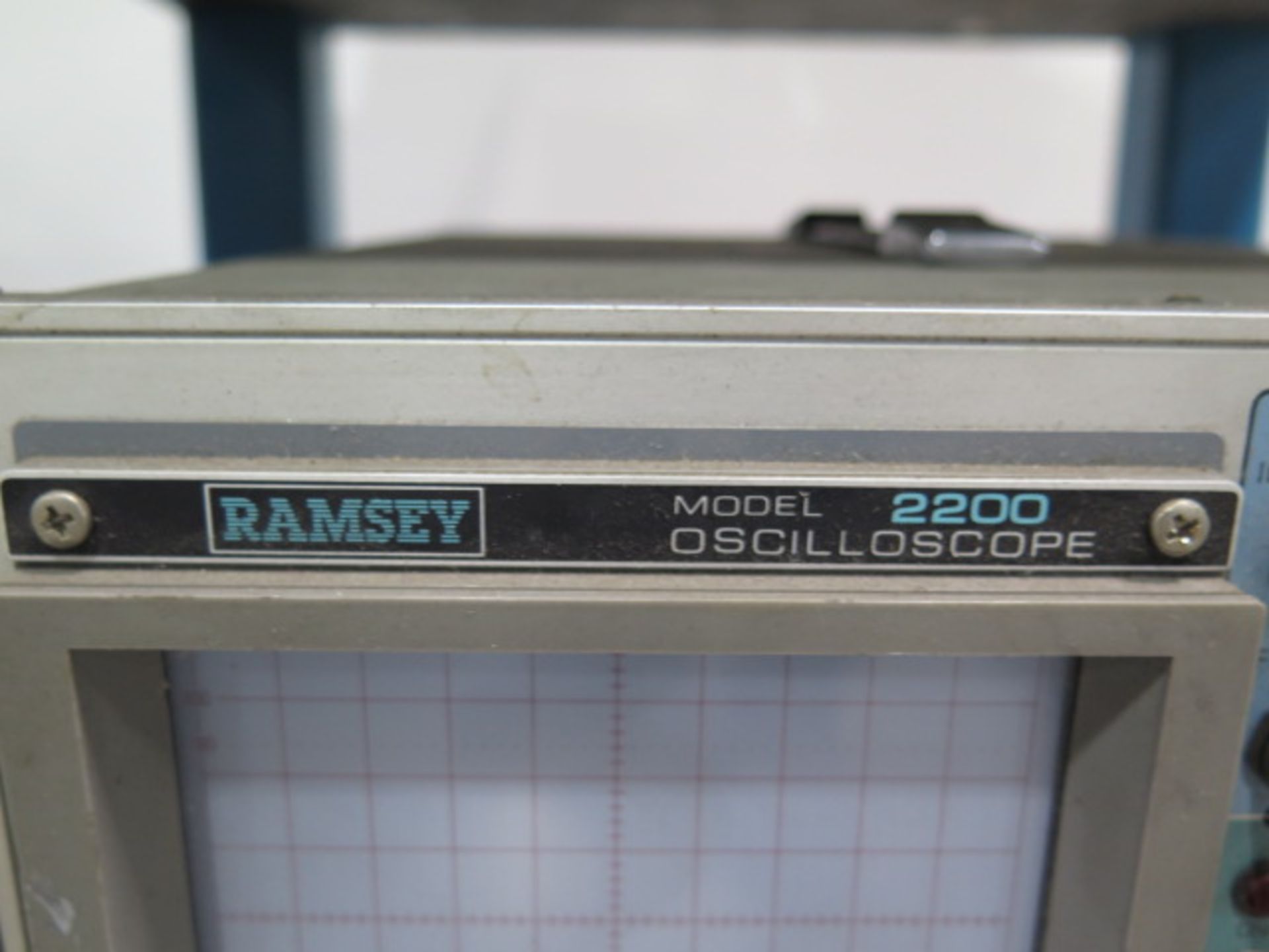 Ramsey mdl. 2200 Oscilloscope (SOLD AS-IS - NO WARRANTY) - Image 5 of 5