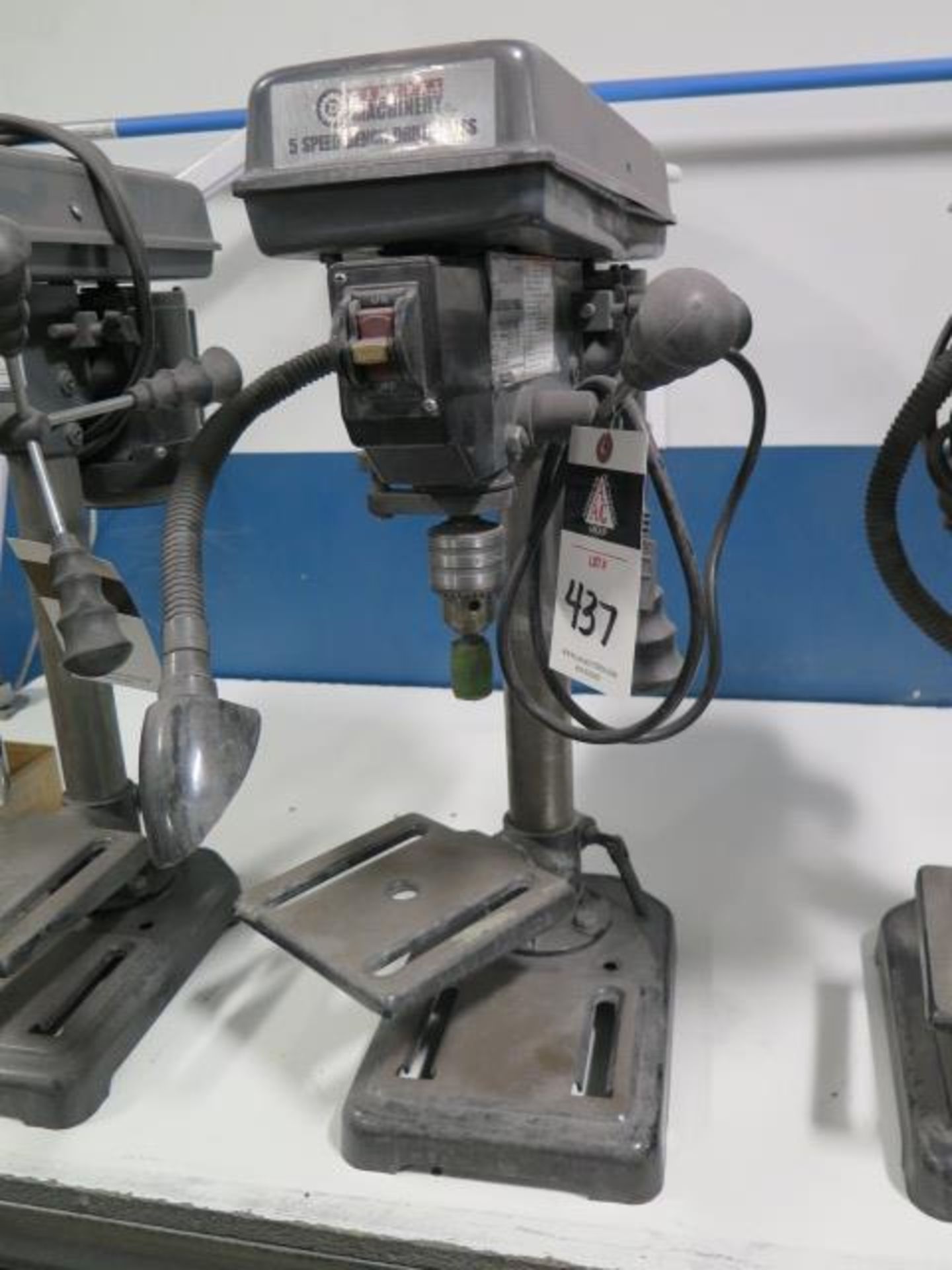 Central Machinery 5-Speed Table Model Drill Press (SOLD AS-IS - NO WARRANTY)