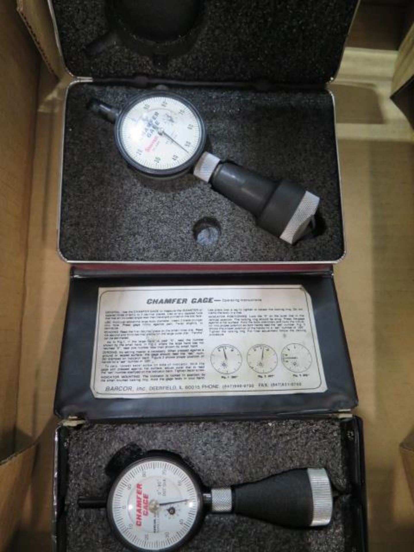 Starrett Dial Chamfer Gages (2) (SOLD AS-IS - NO WARRANTY) - Image 2 of 4