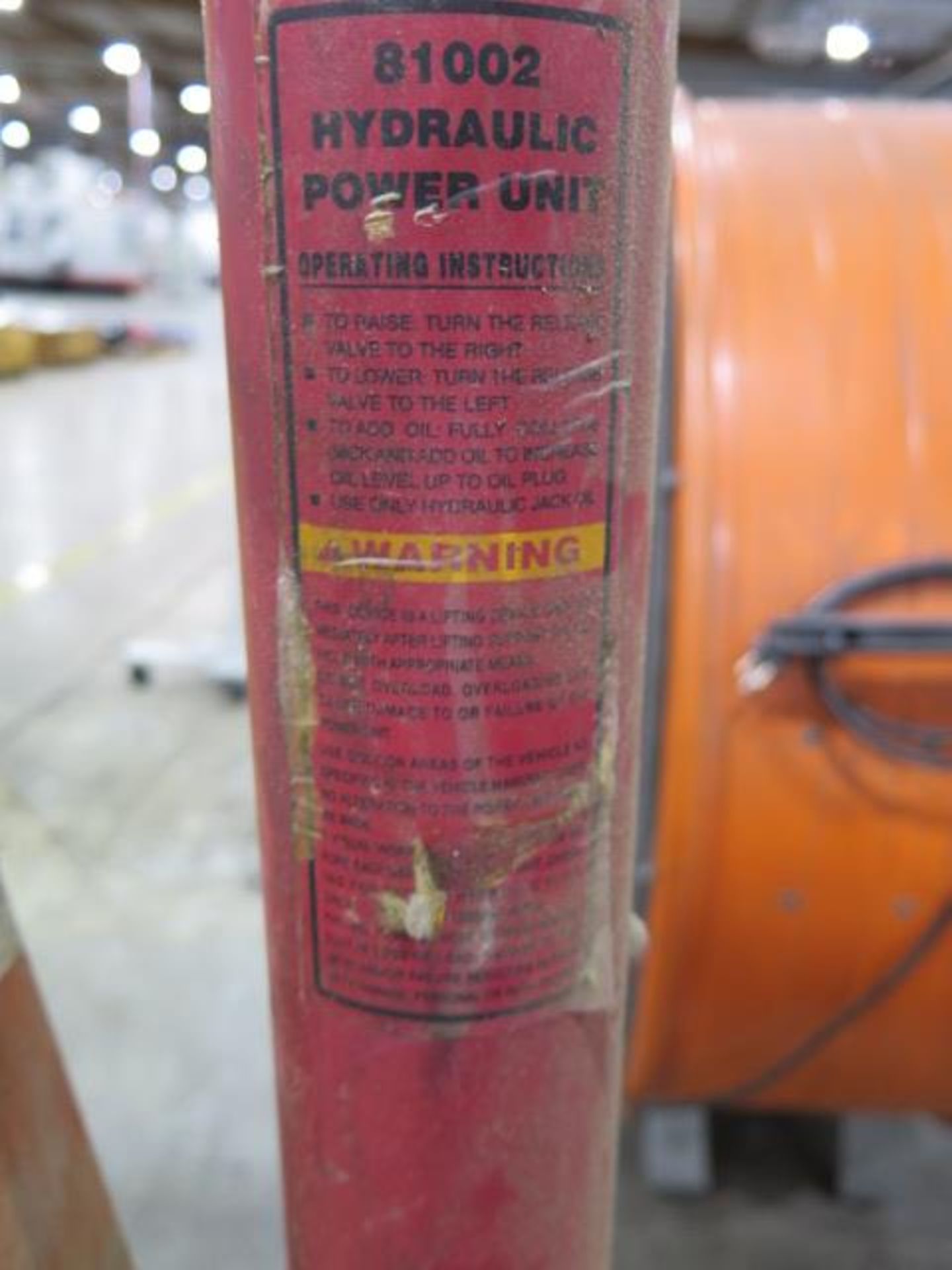 2-Ton Hydraulic Engine Hoist (SOLD AS-IS - NO WARRANTY) - Image 4 of 4