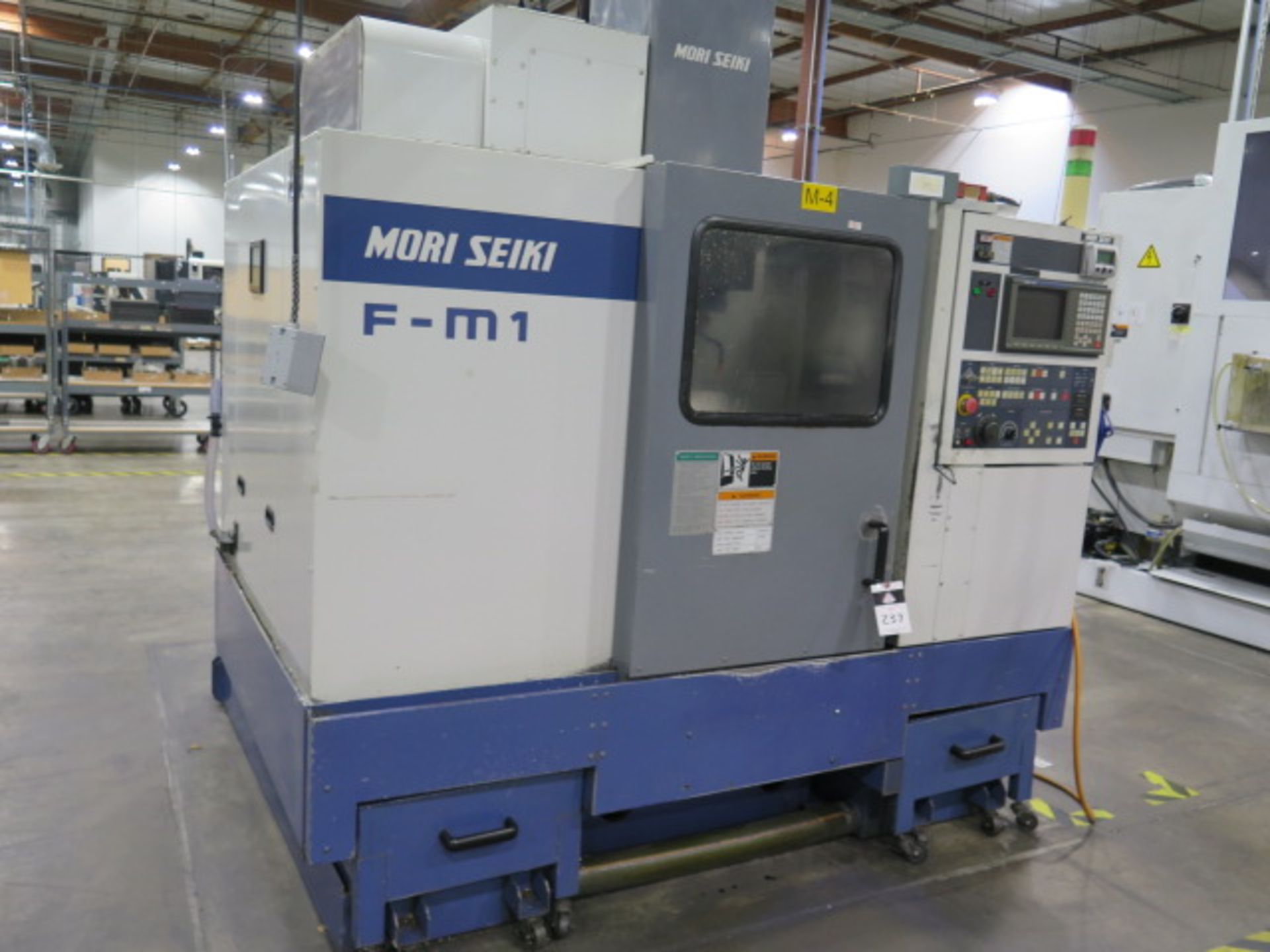 1997 Mori Seiki F-M1 CNC Vertical Machining Center s/n 569 w/ Mori Seiki MSC-521 Controls,SOLD AS IS - Image 3 of 15