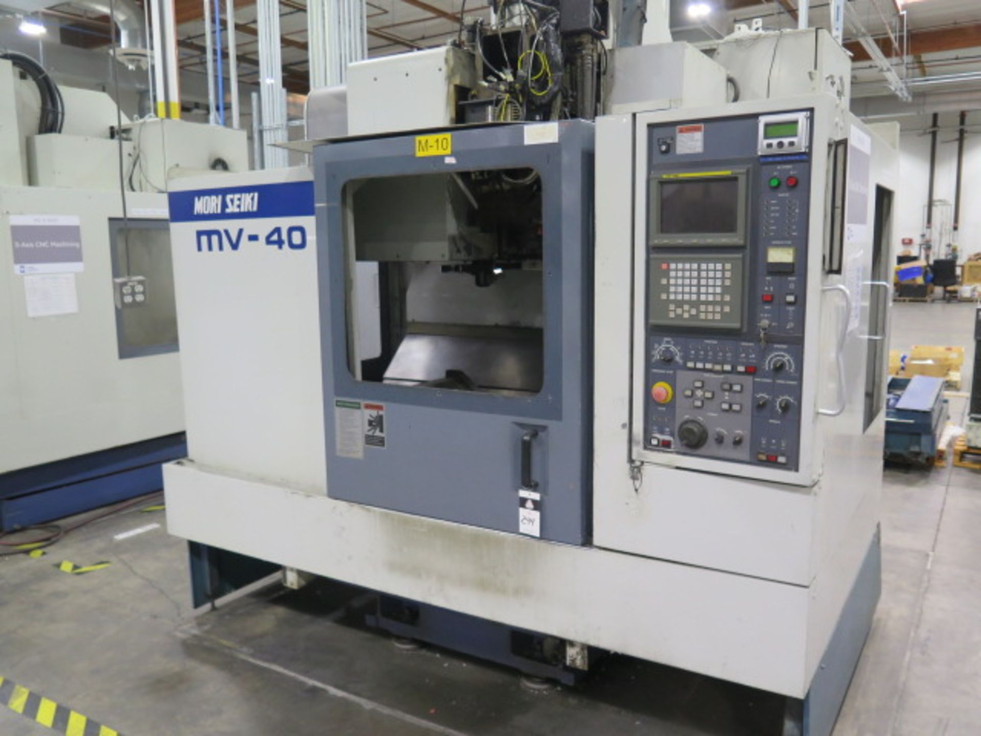 Mori Seiki MV-40 CNC VMC (***PARTS MACHINE***) s/n 3639 w/ Fanuc MF-M6, SOLD AS IS - Image 2 of 13