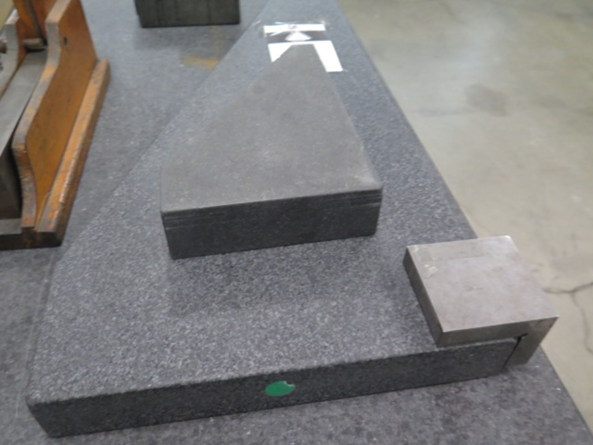 24" x 12" x 2" and 9" x 6" x 2" Granite Angle Plates (2) (SOLD AS-IS - NO WARRANTY) - Image 2 of 4