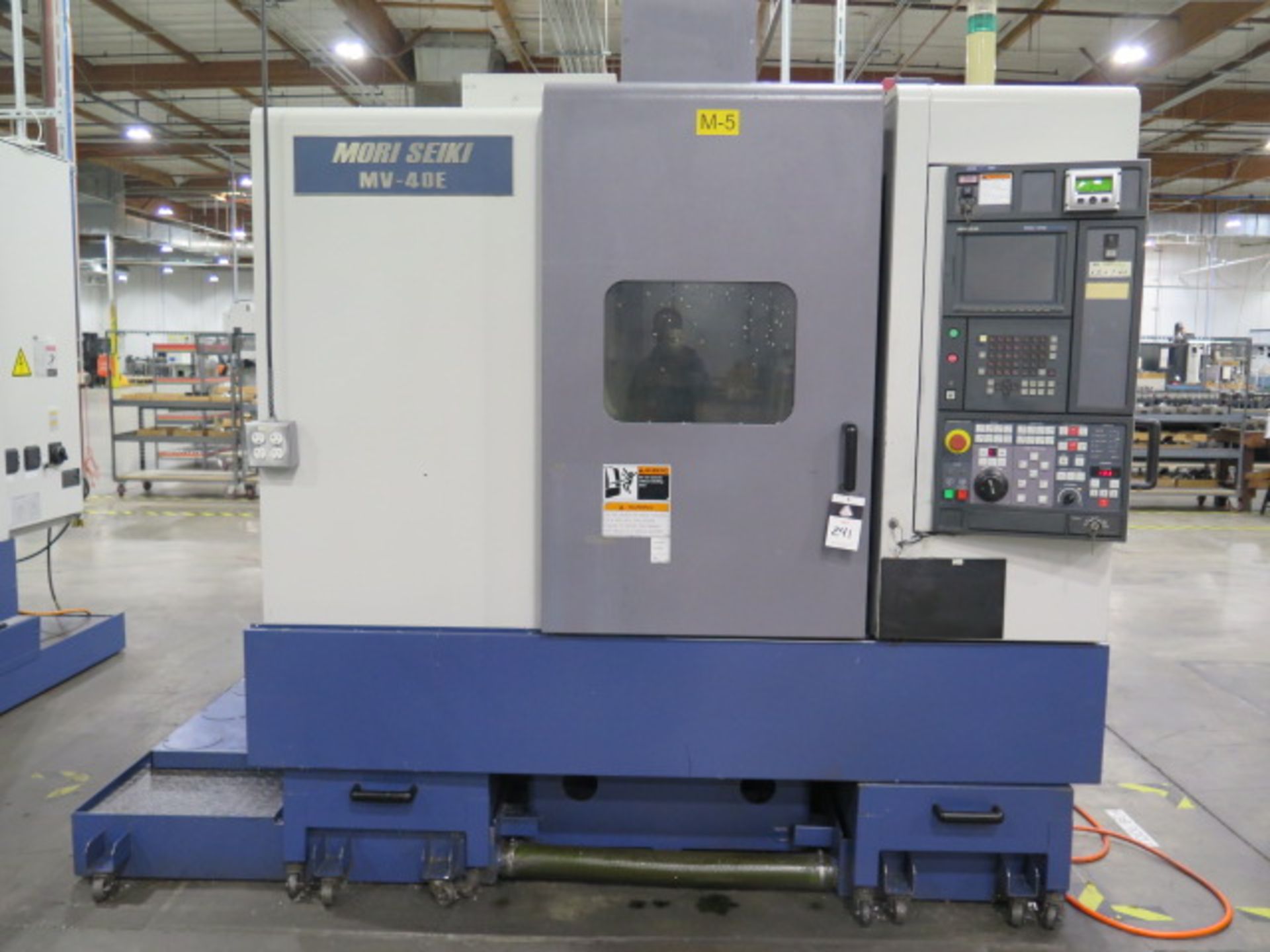 2000 Mori Seiki MV-40E CNC VMC s/n 1058 w/ Mori Seiki MSC-500 Controls, 20-ATC, SOLD AS IS