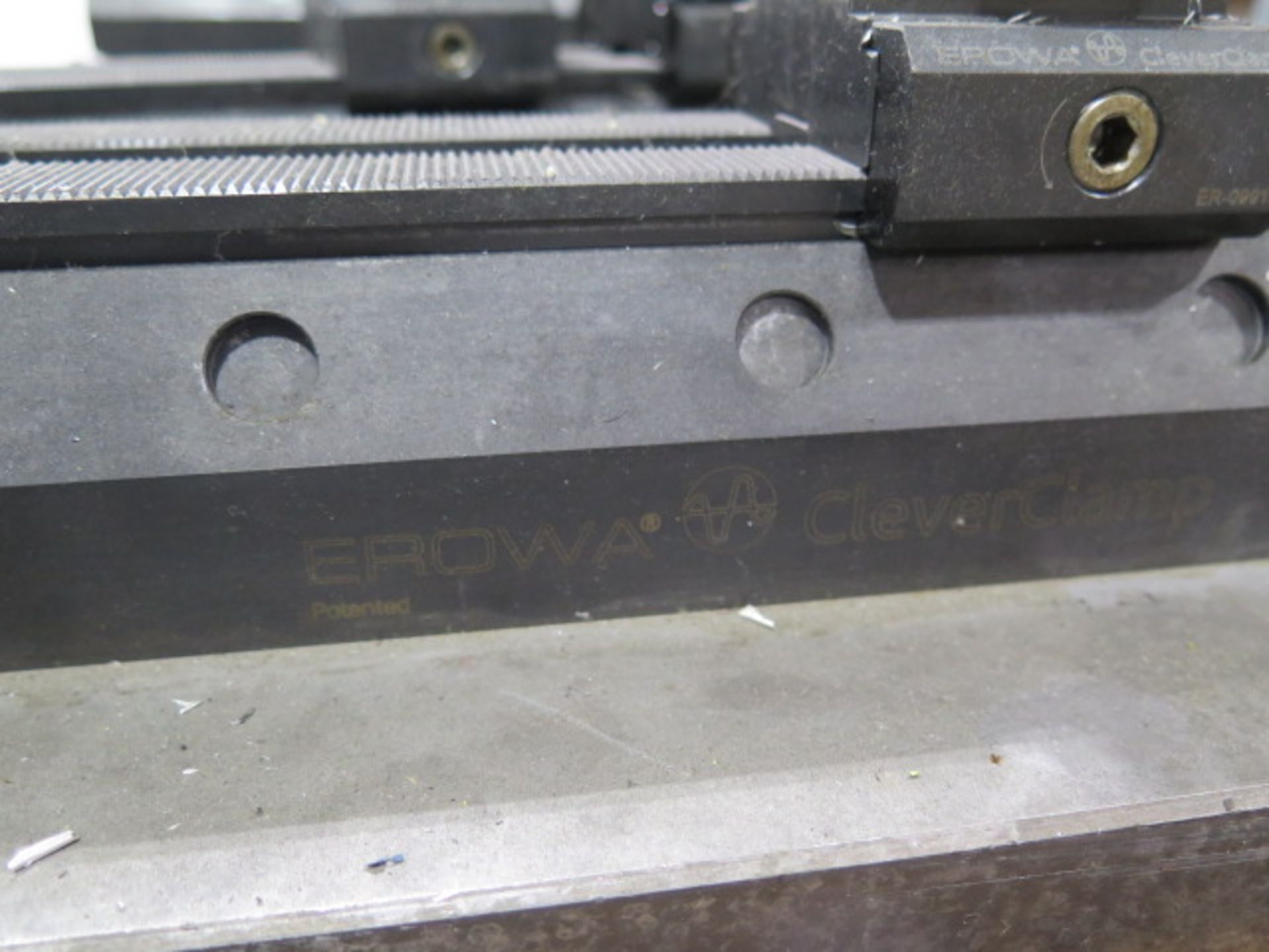 Erowa 4" Clamping Systems (2) w/ Erowa ER-099321 Pallet (SOLD AS-IS - NO WARRANTY) - Image 6 of 7