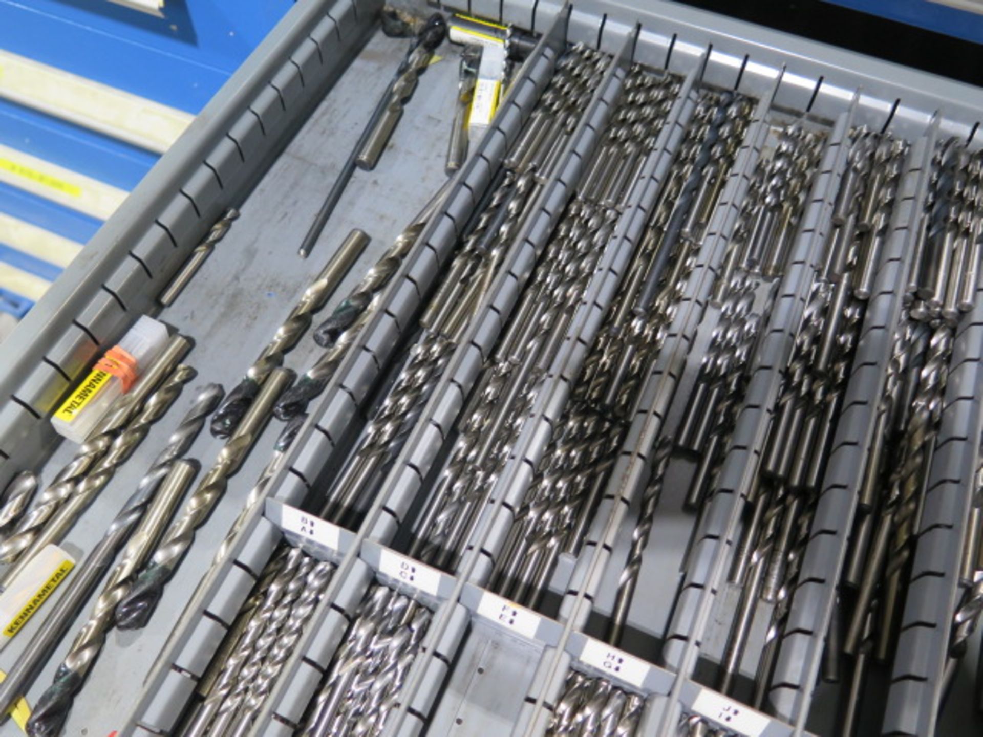 8-Drawer Tooling Cabinet w/ Large Quantity of Drills (SOLD AS-IS - NO WARRANTY) - Image 11 of 21