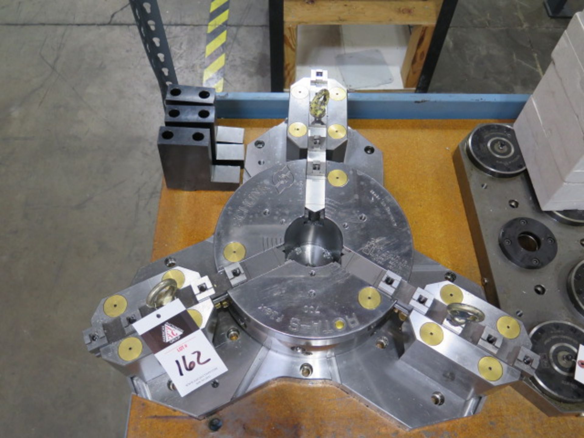 Shunk “ROTA-S flex 700” 31” 3-Jaw Chuck w/ Mounting Base (SOLD AS-IS - NO WARRANTY) - Image 2 of 11